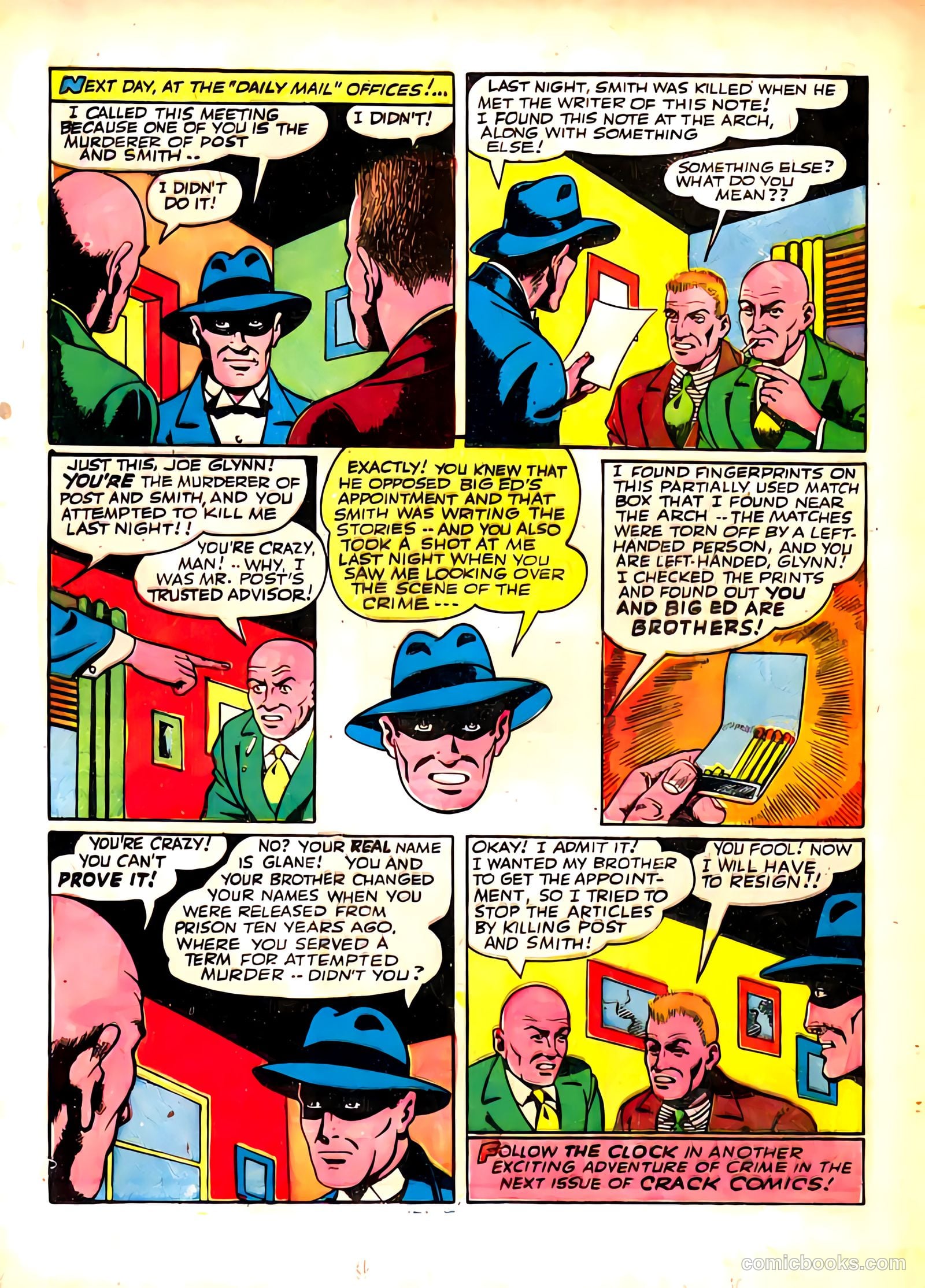 Crack Comics #29 (1943) — page 66 of 68