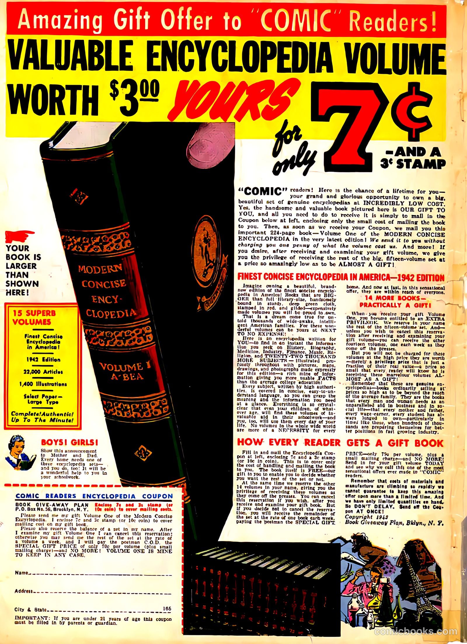 Crack Comics #29 (1943) — page 68 of 68