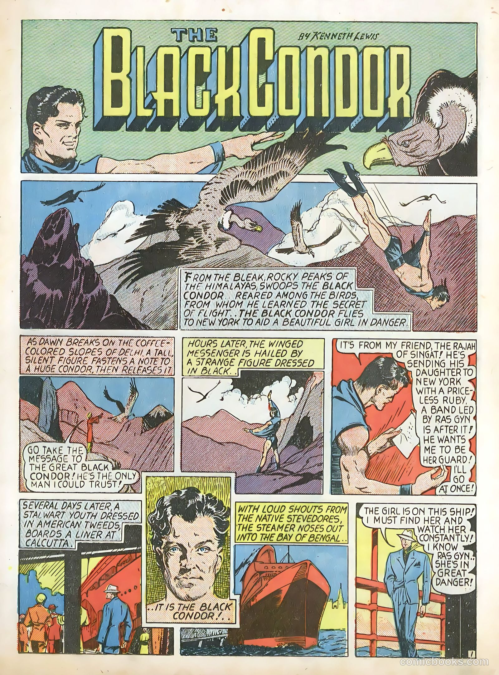 Crack Comics #3 (1940) — page 3 of 68