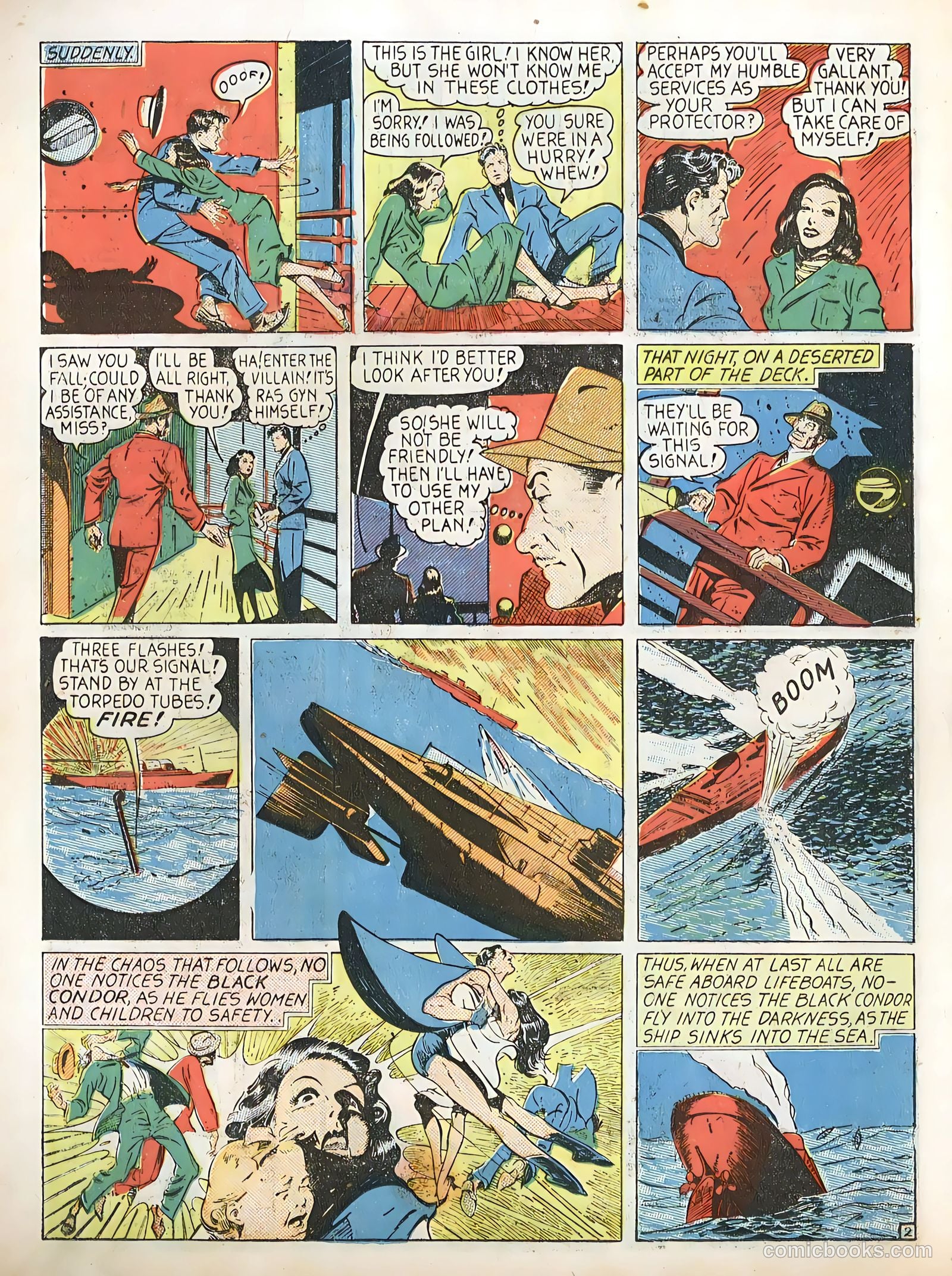 Crack Comics #3 (1940) — page 4 of 68