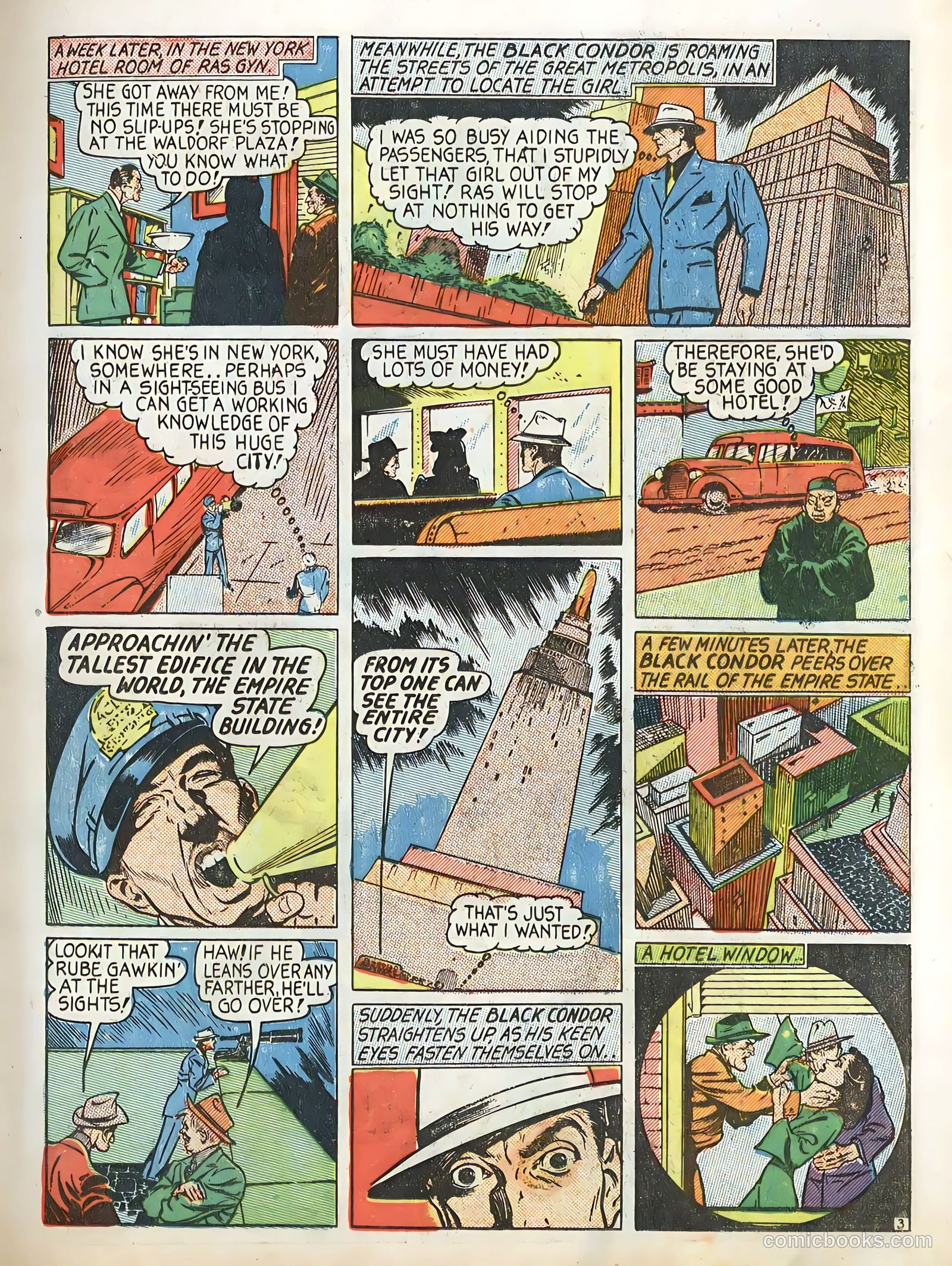 Crack Comics #3 (1940) — page 5 of 68