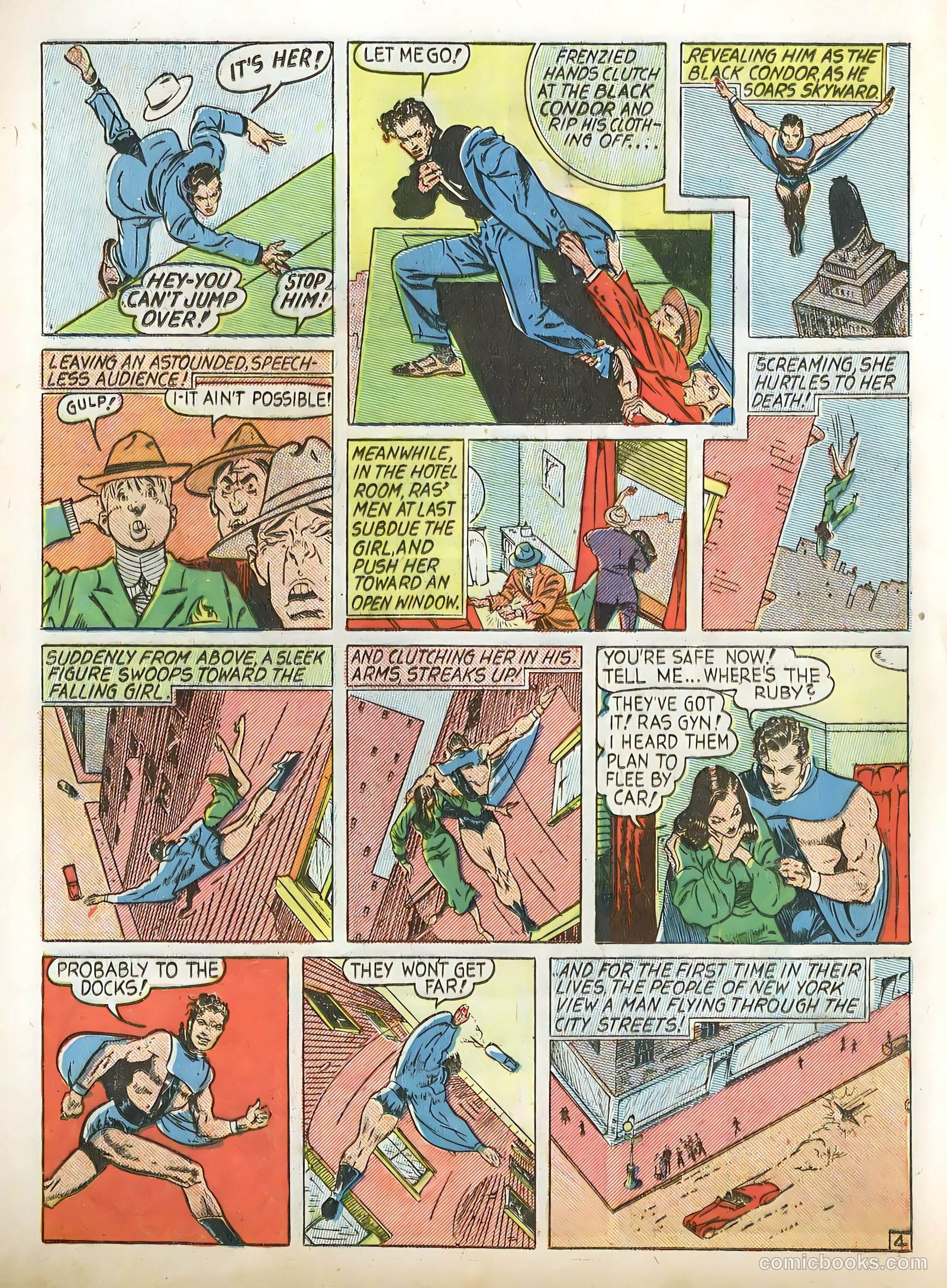 Crack Comics #3 (1940) — page 6 of 68