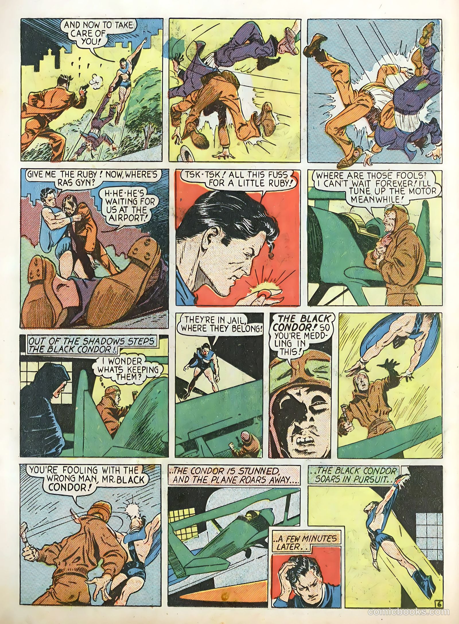 Crack Comics #3 (1940) — page 8 of 68