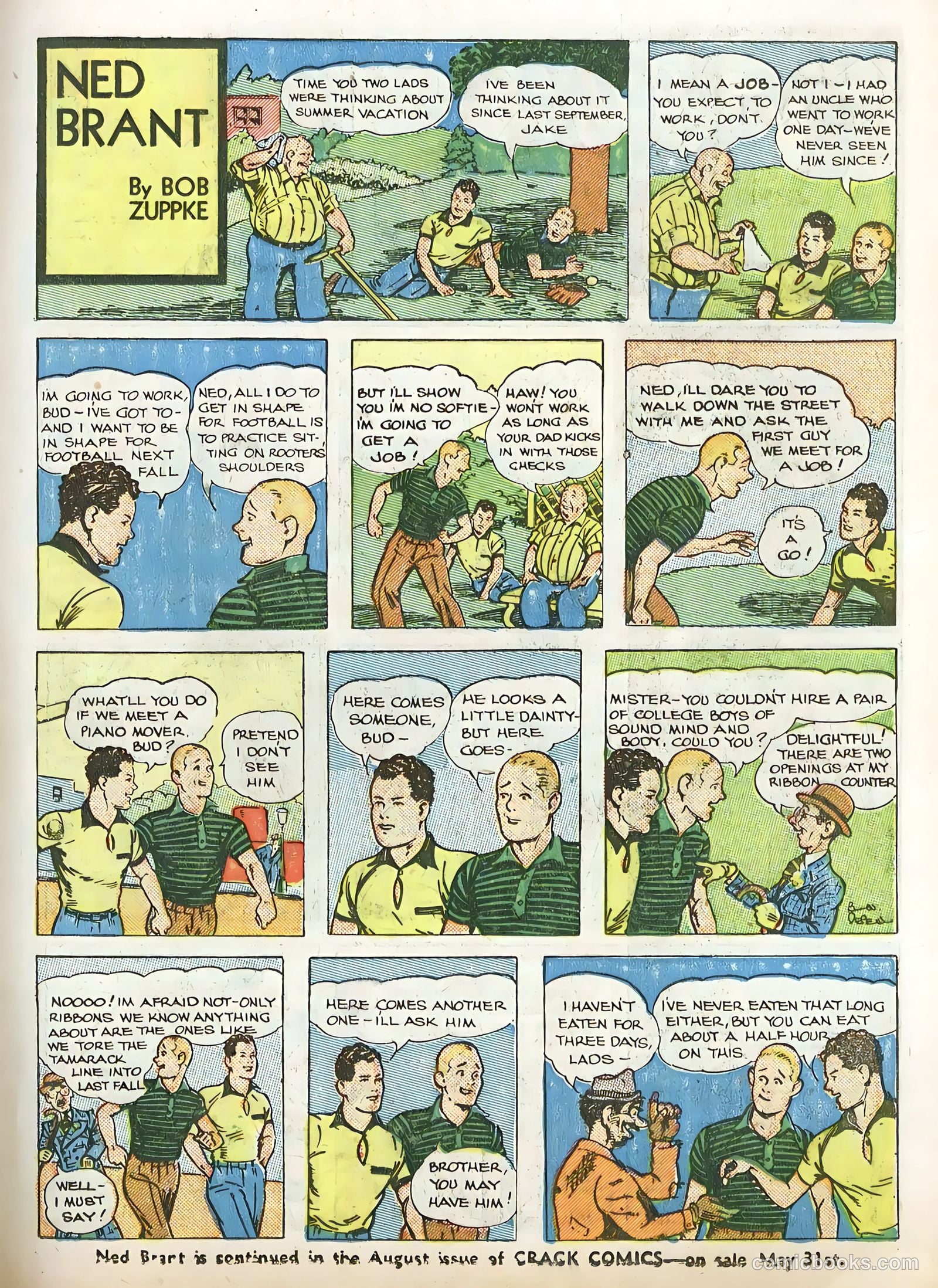Crack Comics #3 (1940) — page 13 of 68