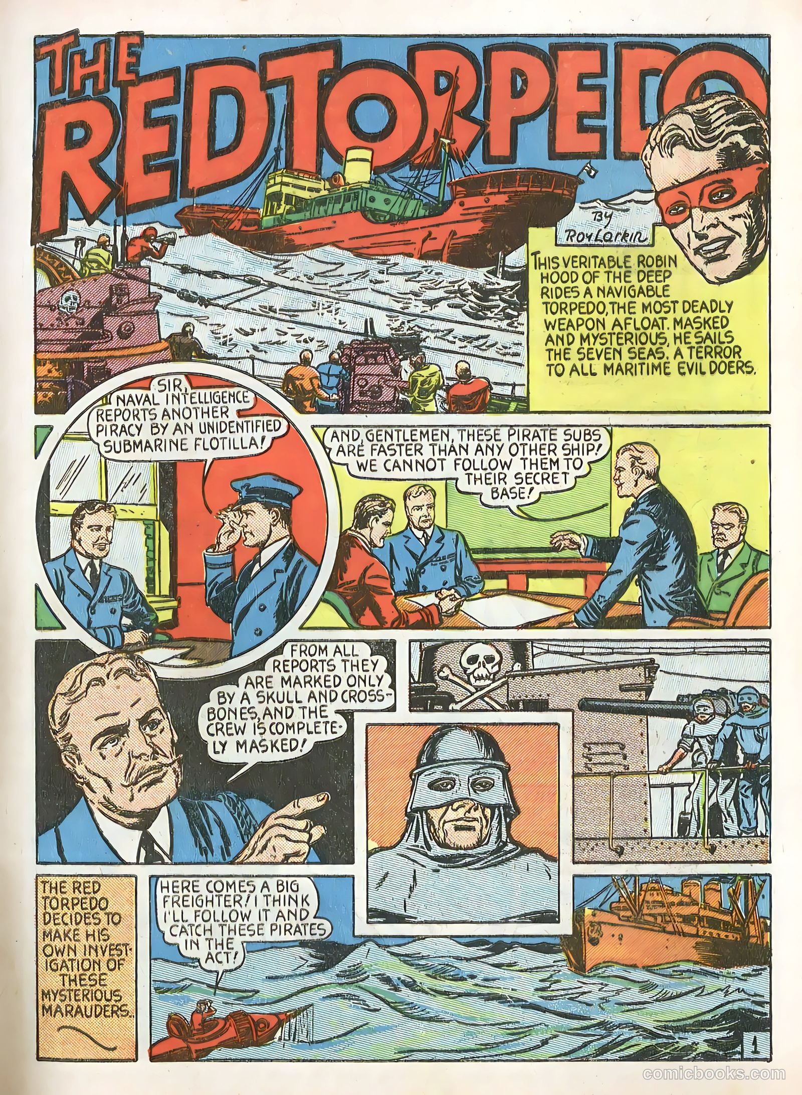 Crack Comics #3 (1940) — page 23 of 68