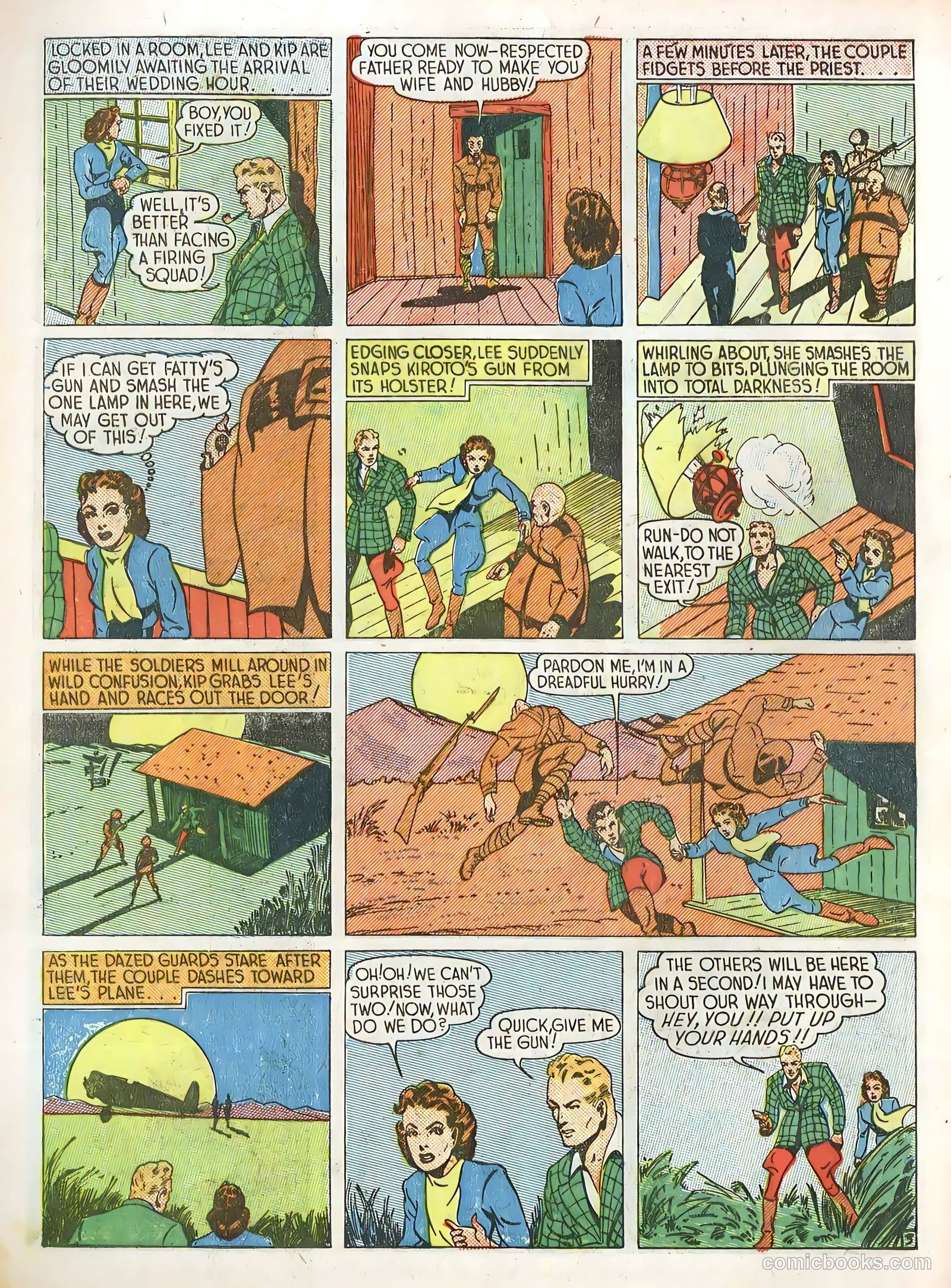 Crack Comics #3 (1940) — page 32 of 68