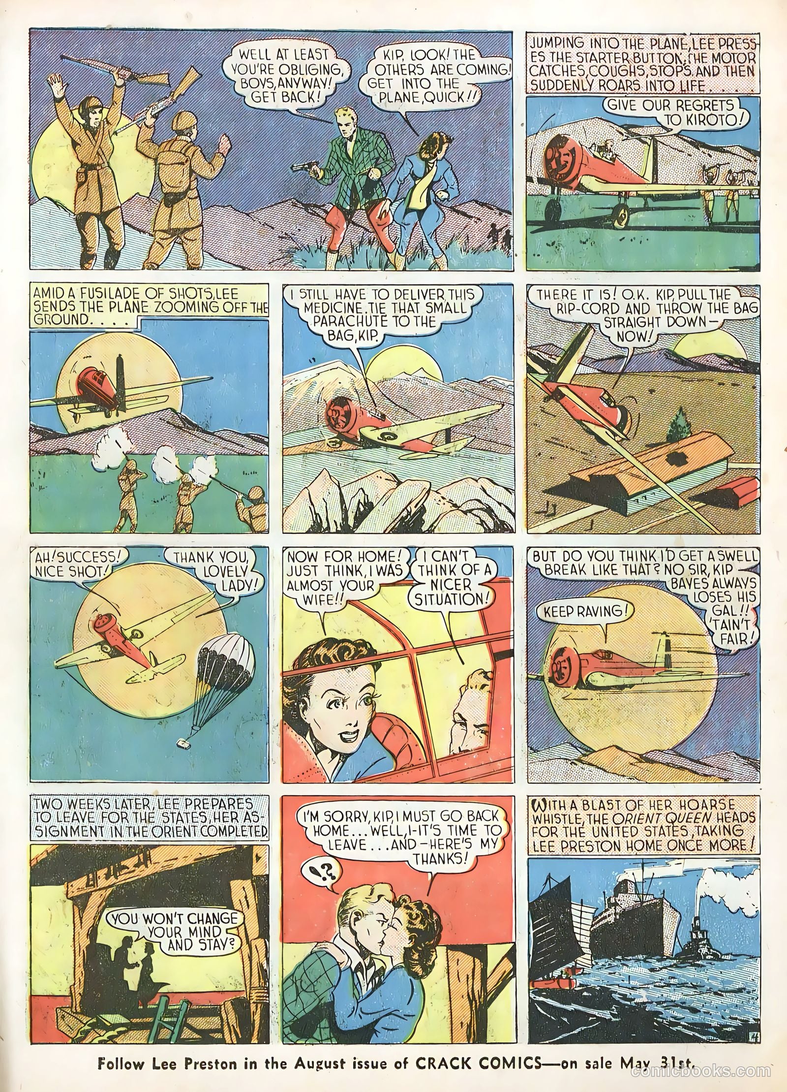 Crack Comics #3 (1940) — page 33 of 68
