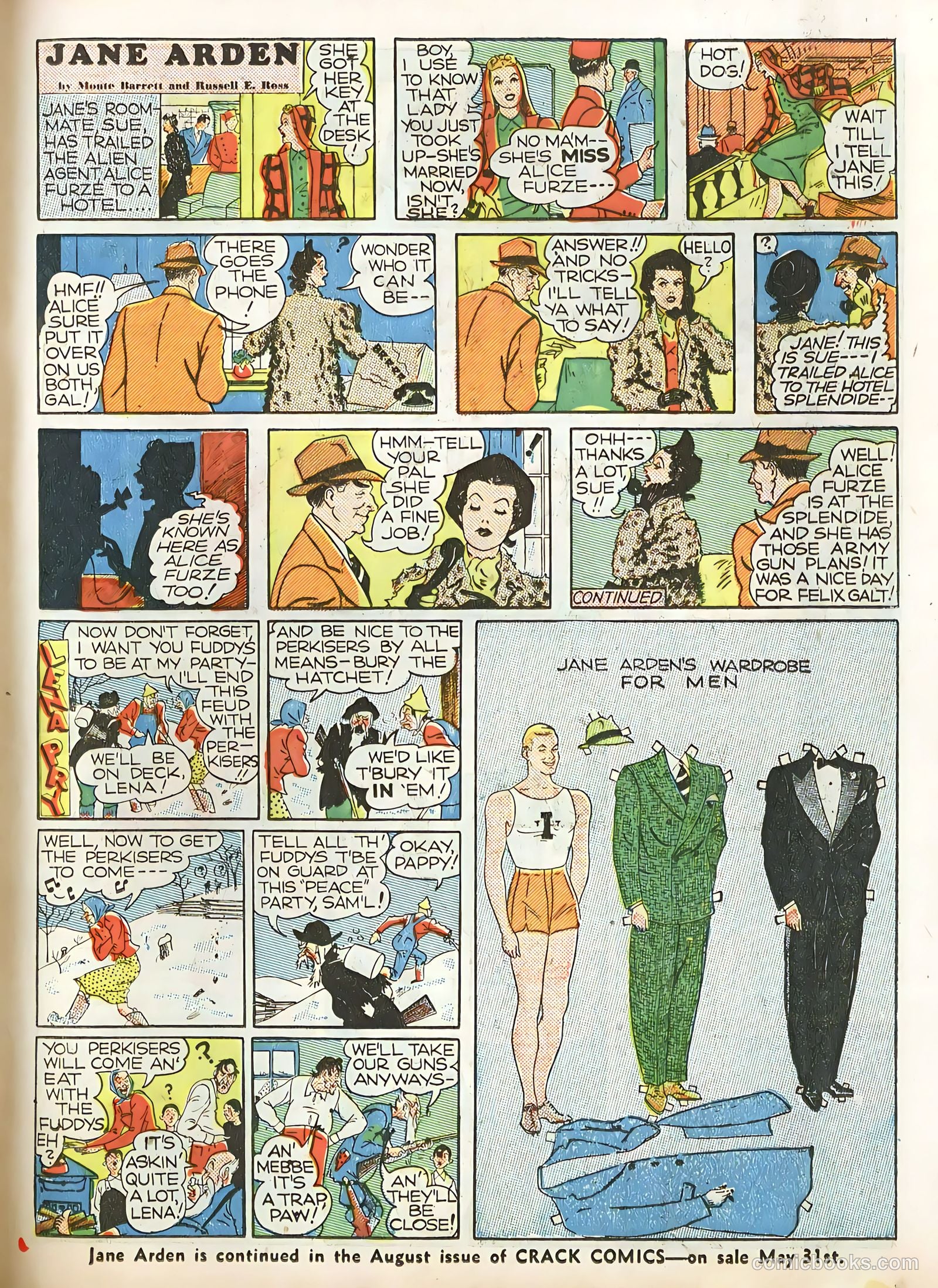 Crack Comics #3 (1940) — page 61 of 68