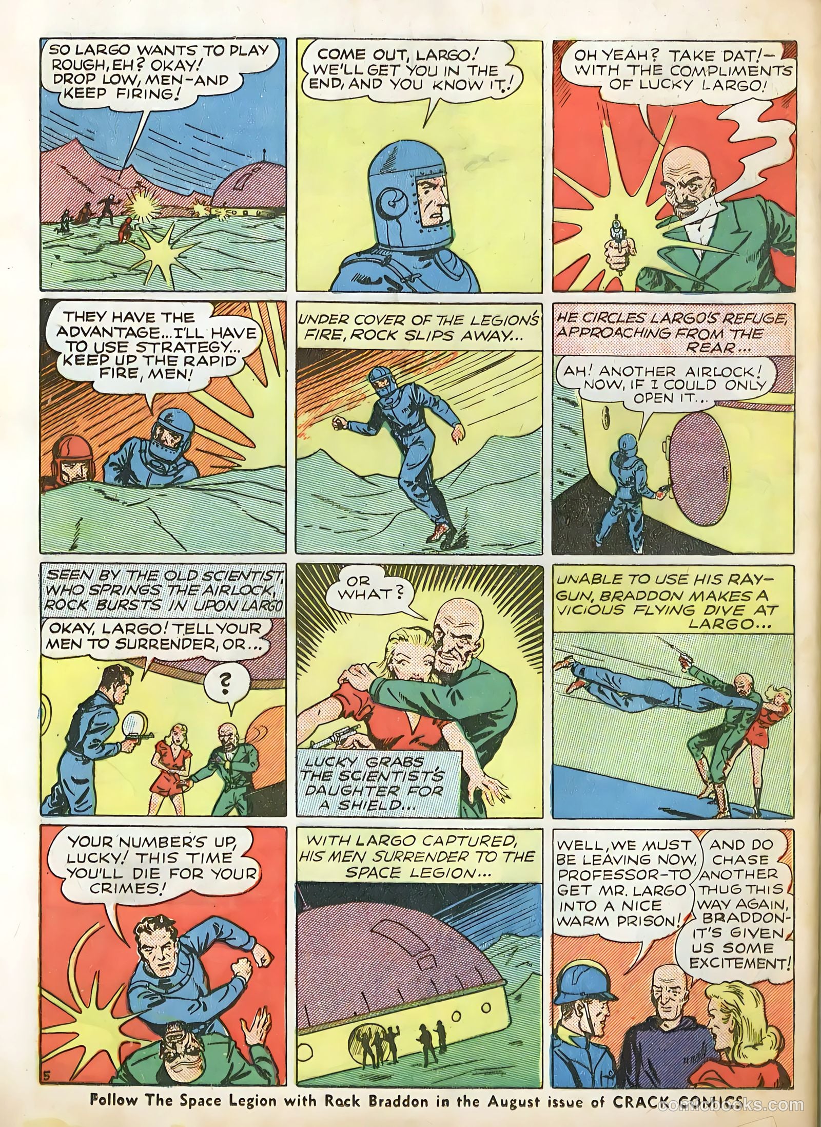 Crack Comics #3 (1940) — page 66 of 68