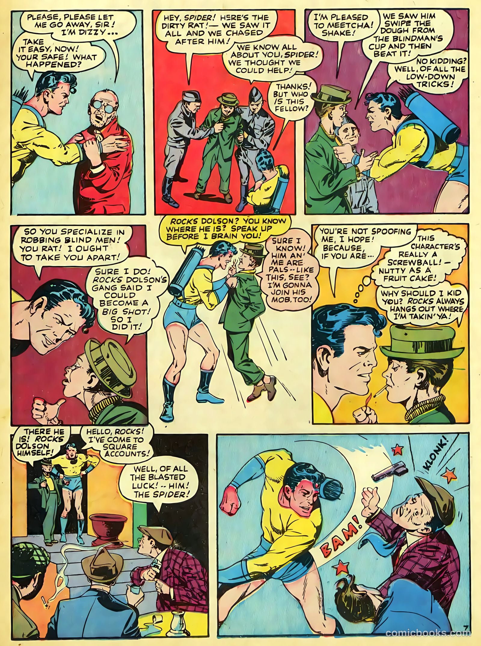 Crack Comics #30 (1943) — page 65 of 68