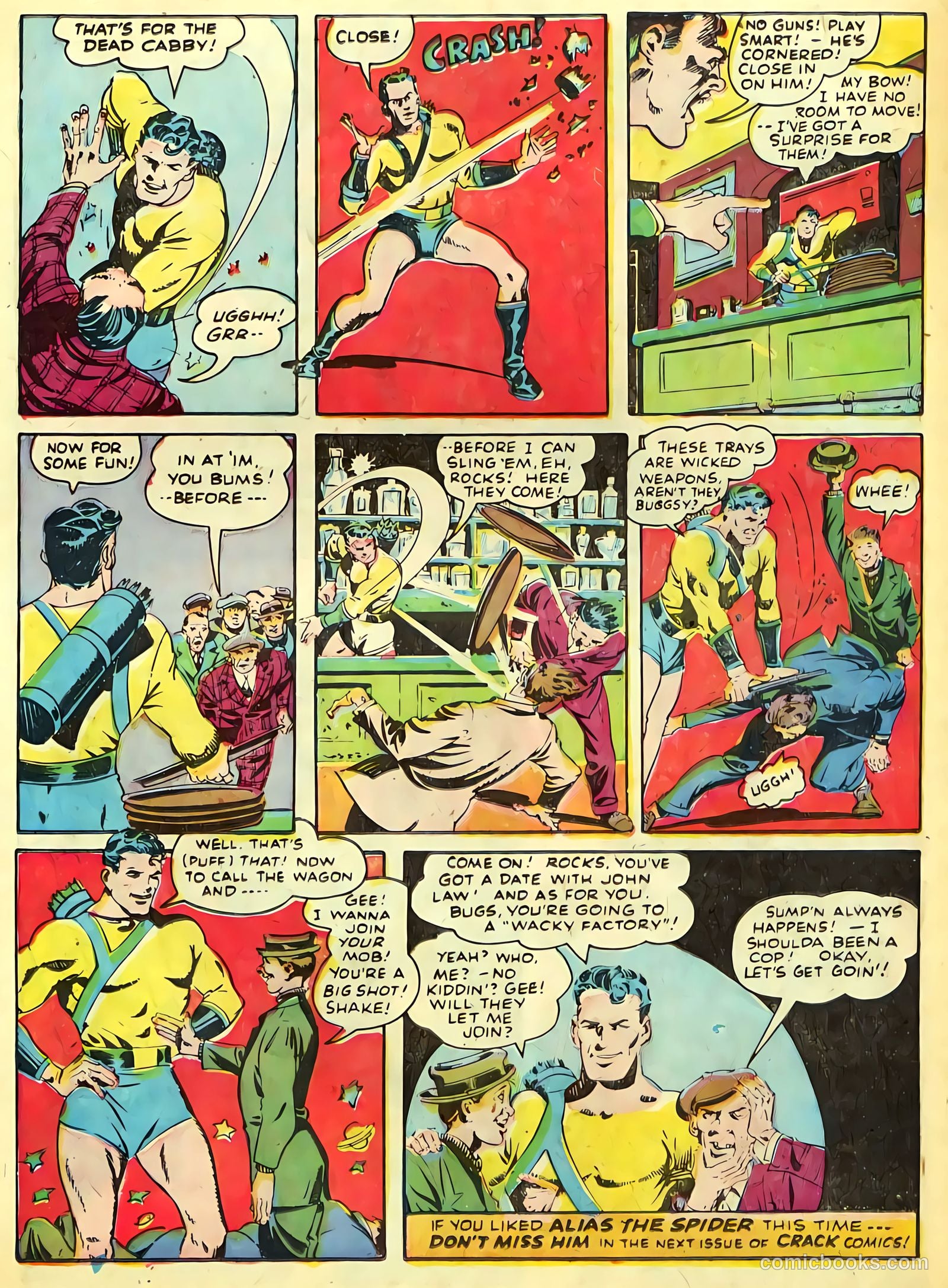 Crack Comics #30 (1943) — page 66 of 68