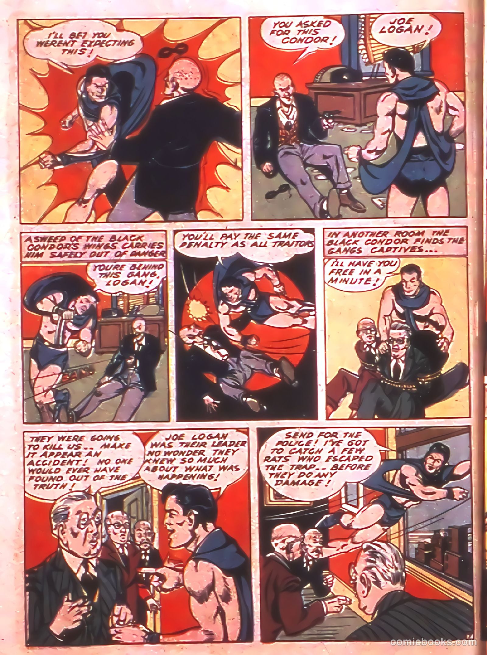 Crack Comics #31 (1943) — page 64 of 68
