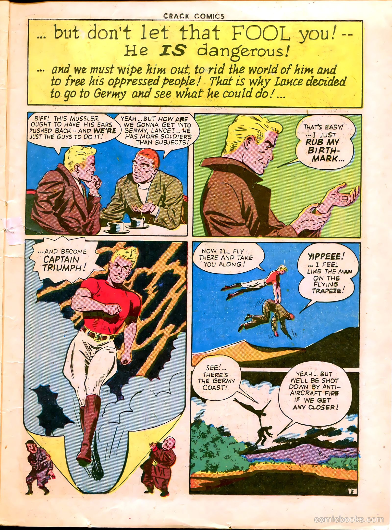 Crack Comics #32 (1943) — page 5 of 60