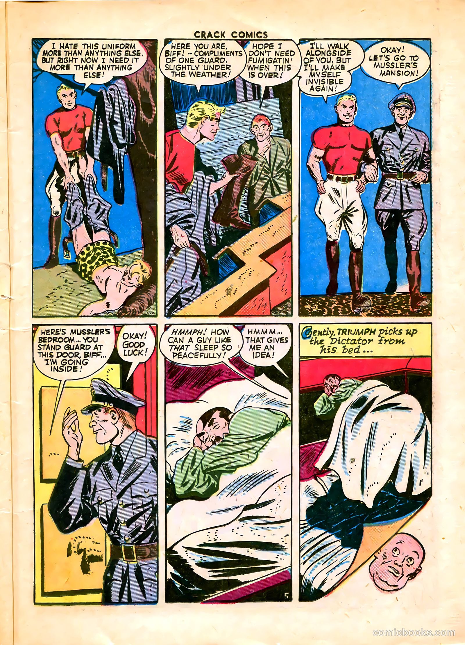 Crack Comics #32 (1943) — page 7 of 60