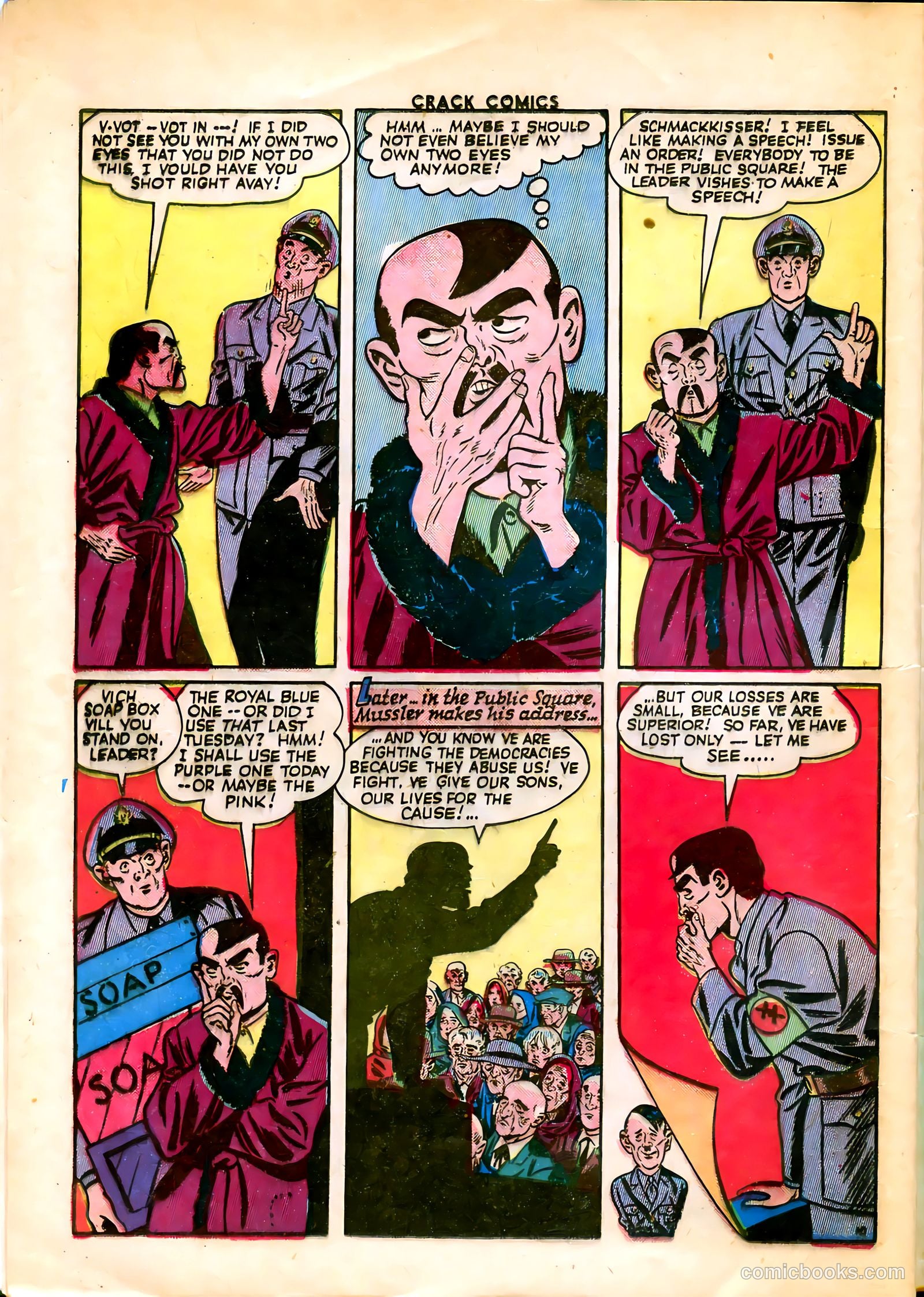 Crack Comics #32 (1943) — page 12 of 60
