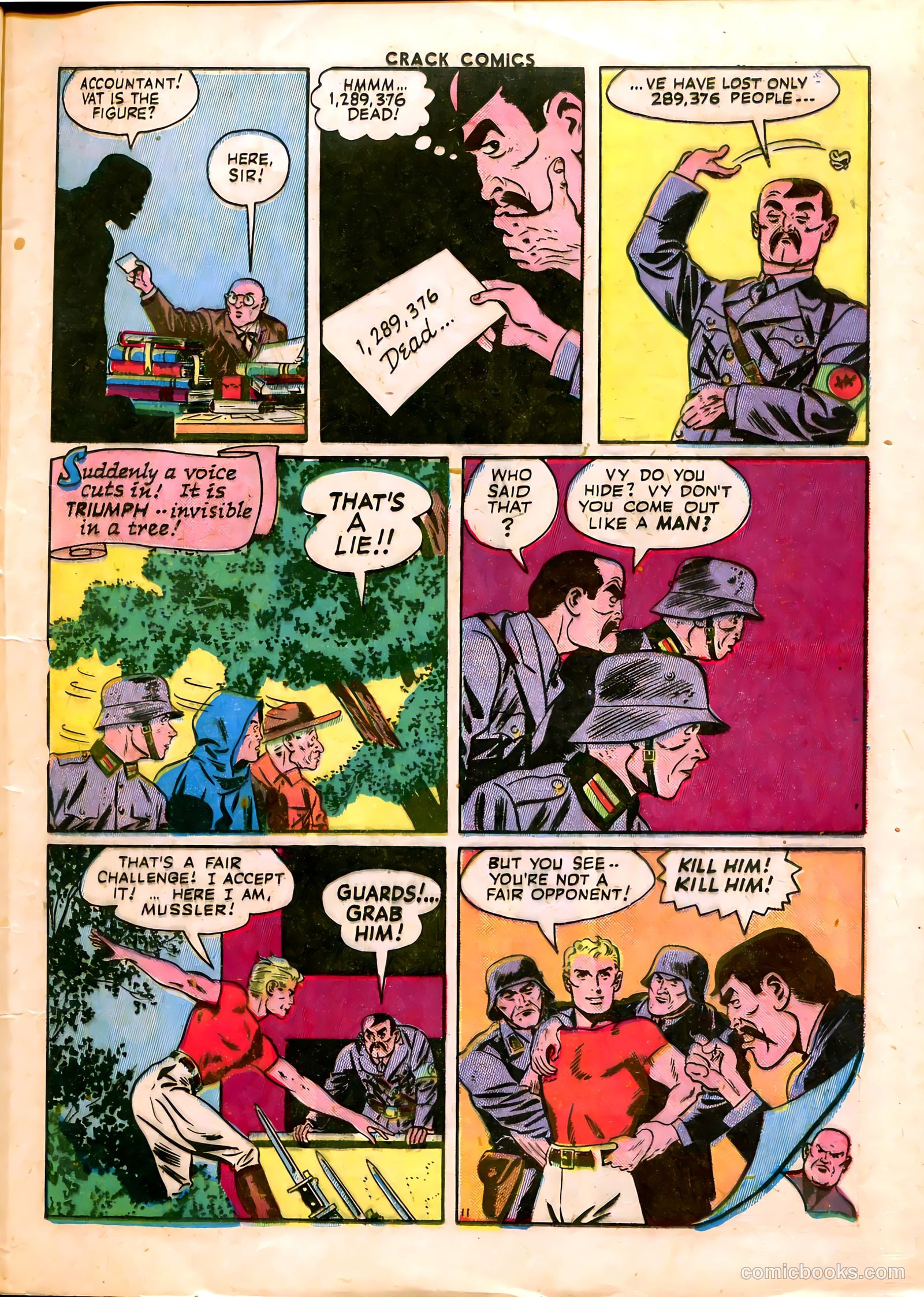 Crack Comics #32 (1943) — page 13 of 60