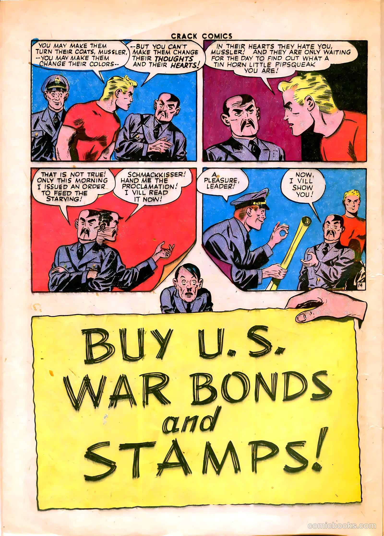 Crack Comics #32 (1943) — page 16 of 60