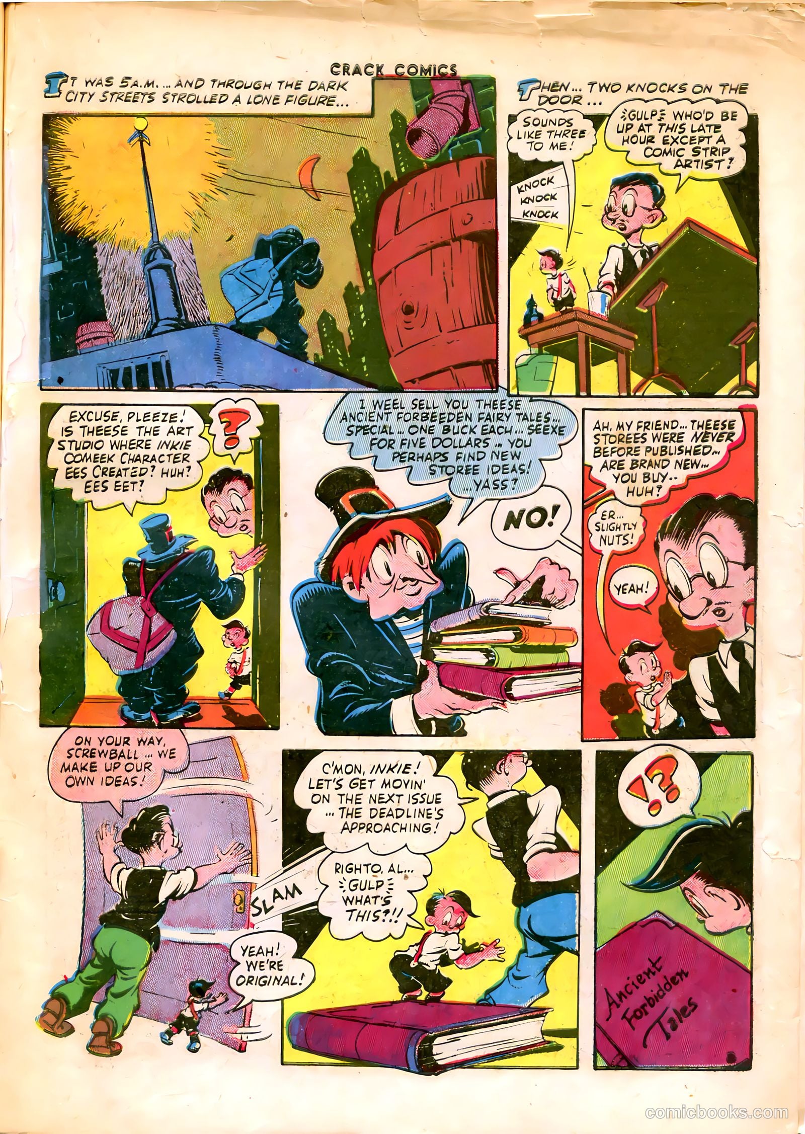Crack Comics #32 (1943) — page 19 of 60