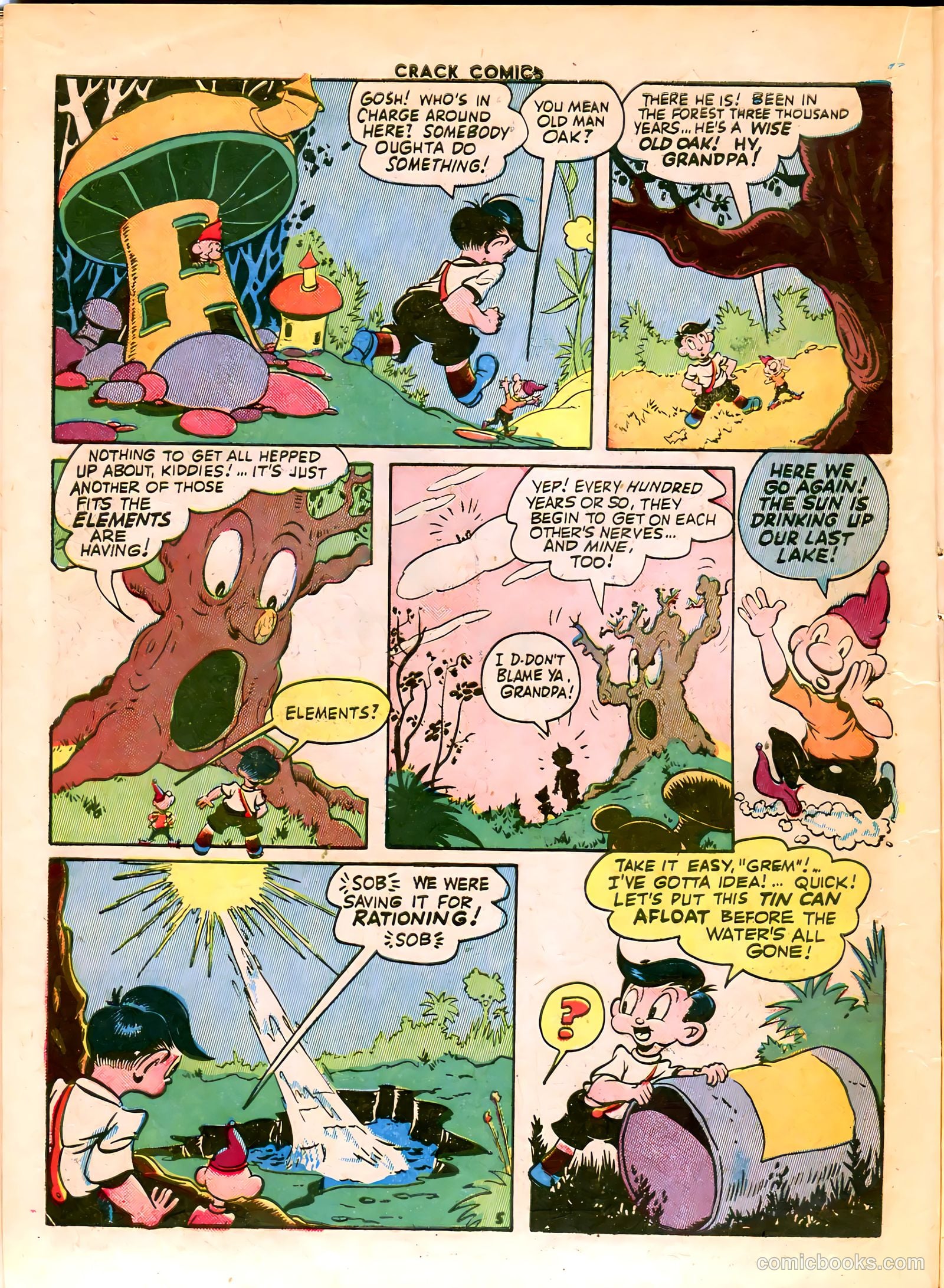 Crack Comics #32 (1943) — page 22 of 60