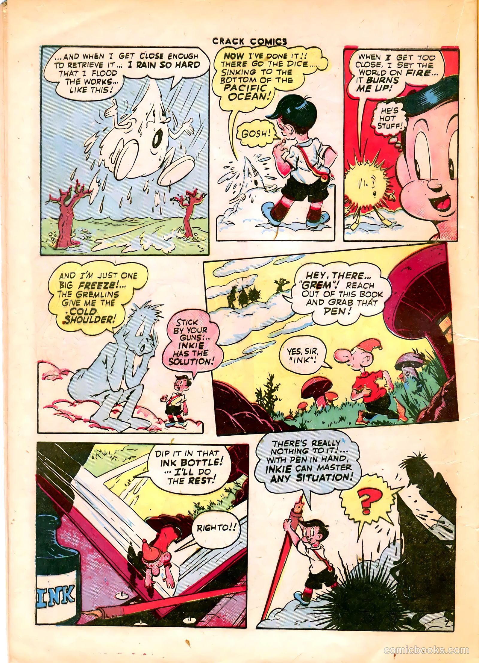 Crack Comics #32 (1943) — page 24 of 60