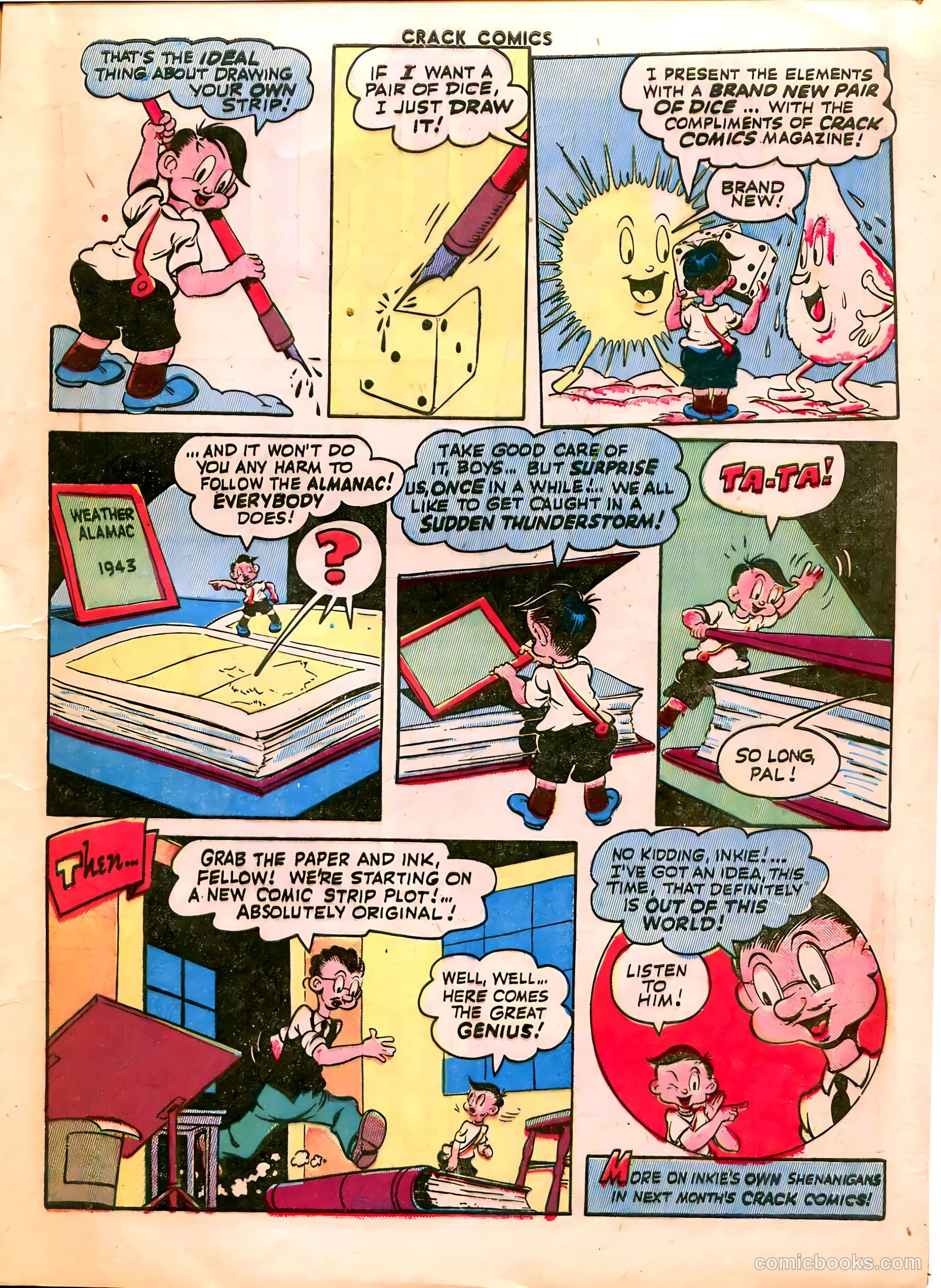 Crack Comics #32 (1943) — page 25 of 60