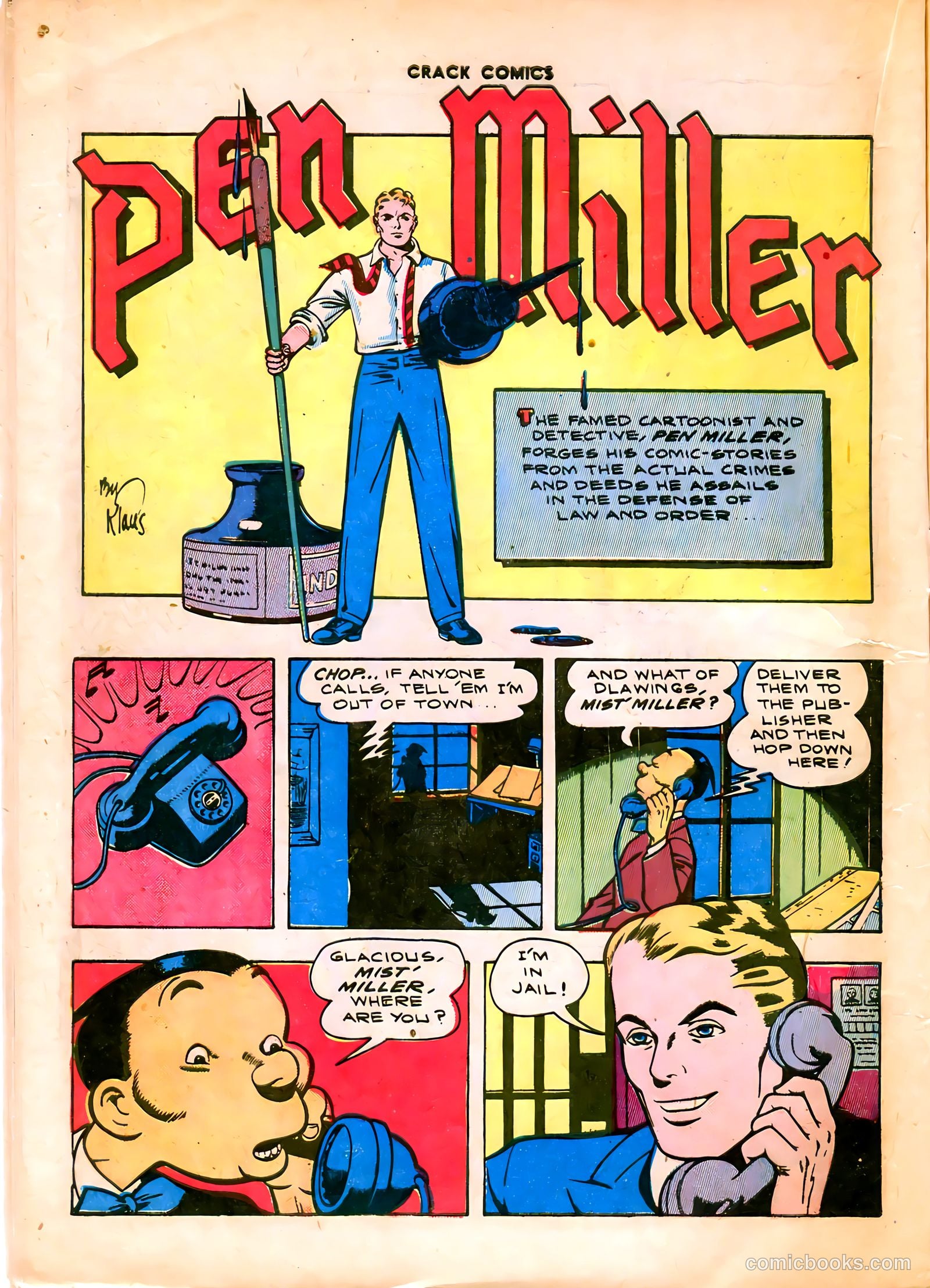 Crack Comics #32 (1943) — page 26 of 60