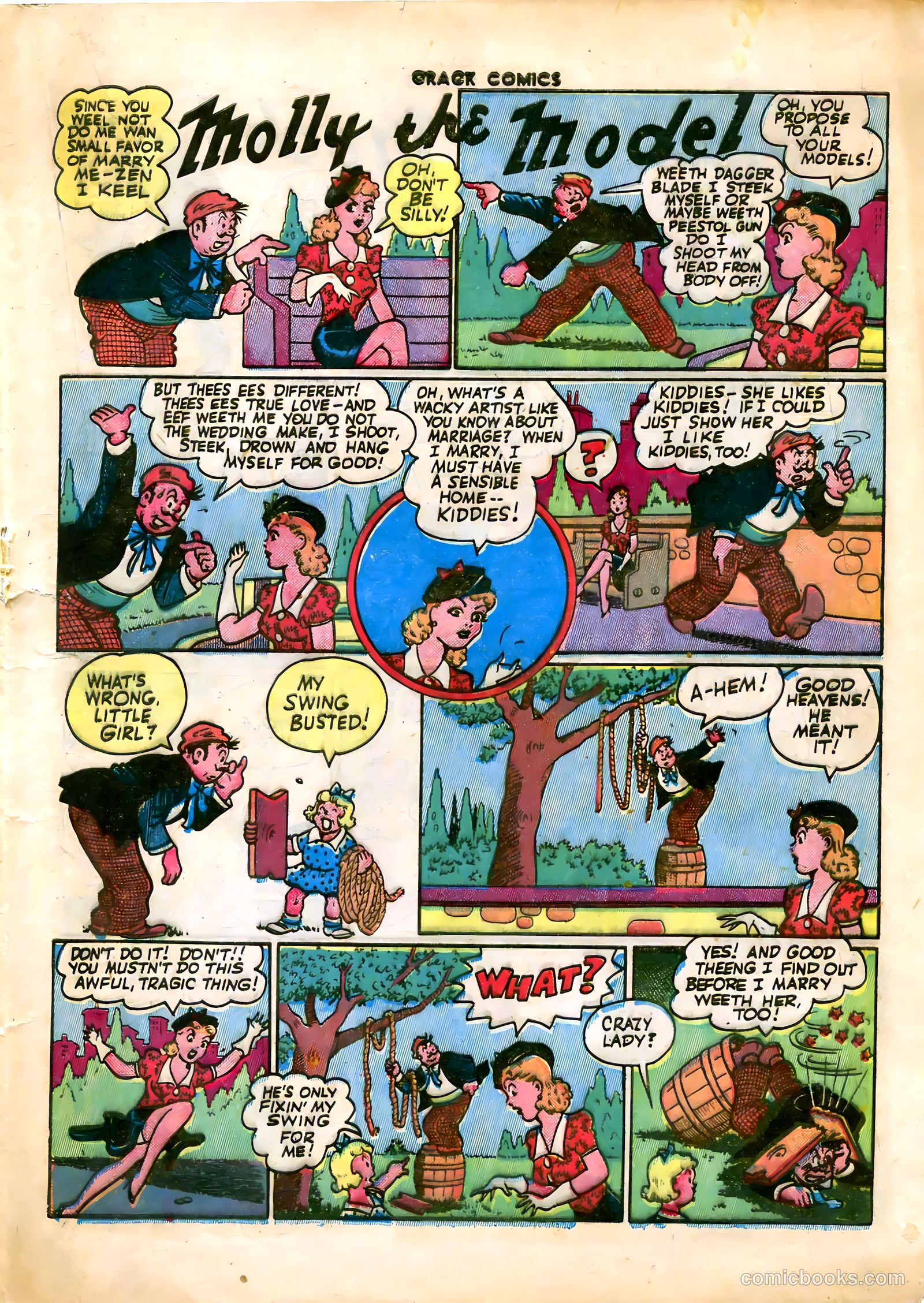 Crack Comics #32 (1943) — page 31 of 60