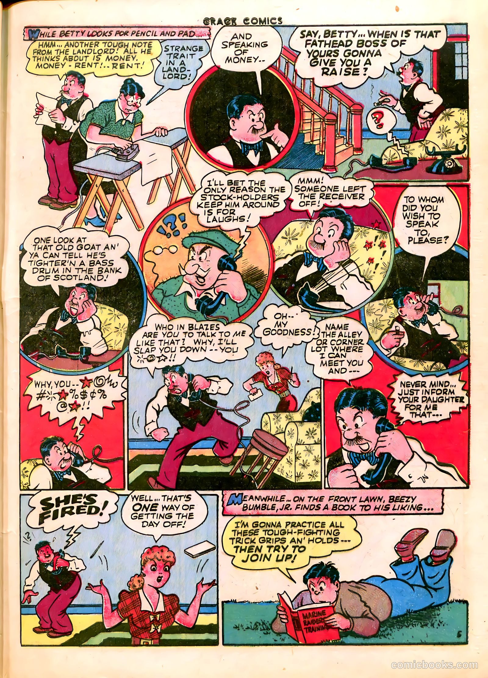 Crack Comics #32 (1943) — page 37 of 60