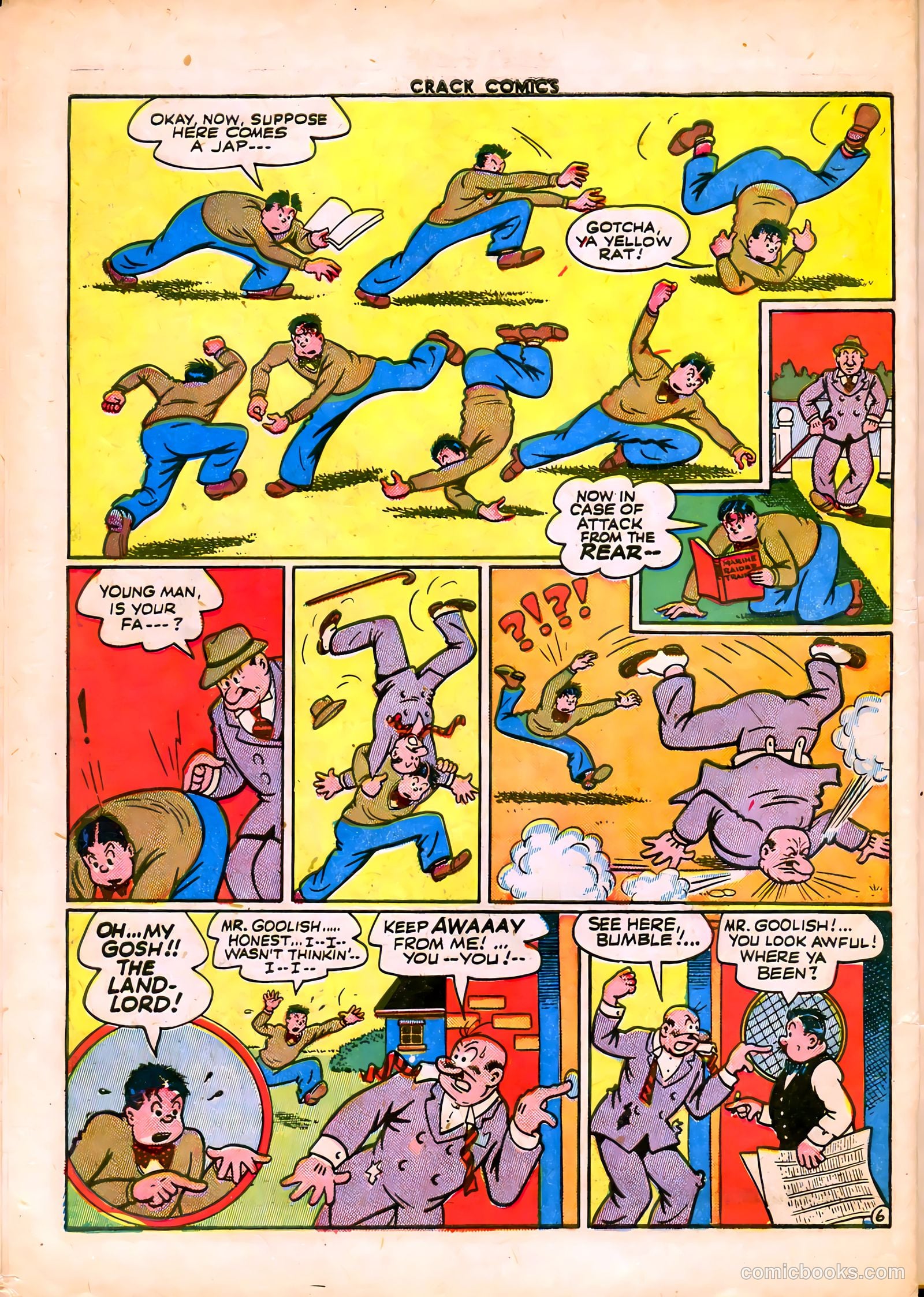 Crack Comics #32 (1943) — page 38 of 60