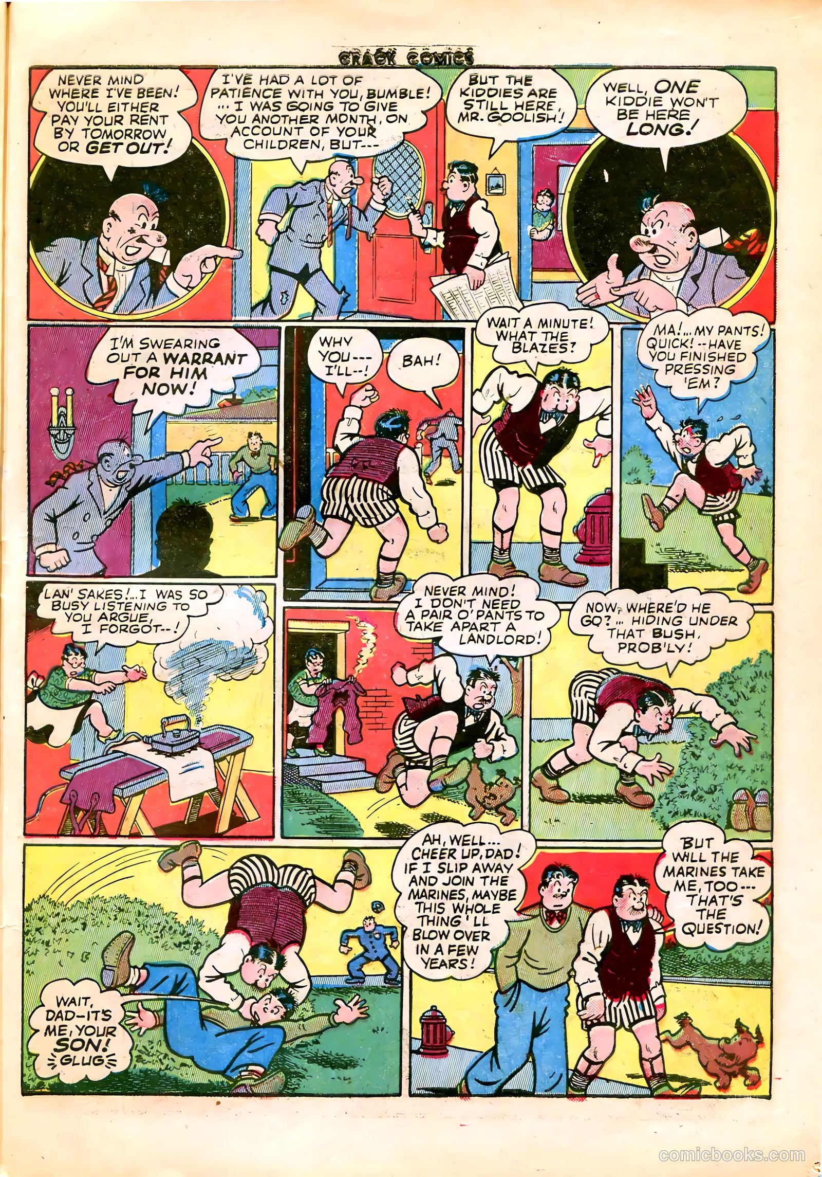 Crack Comics #32 (1943) — page 39 of 60