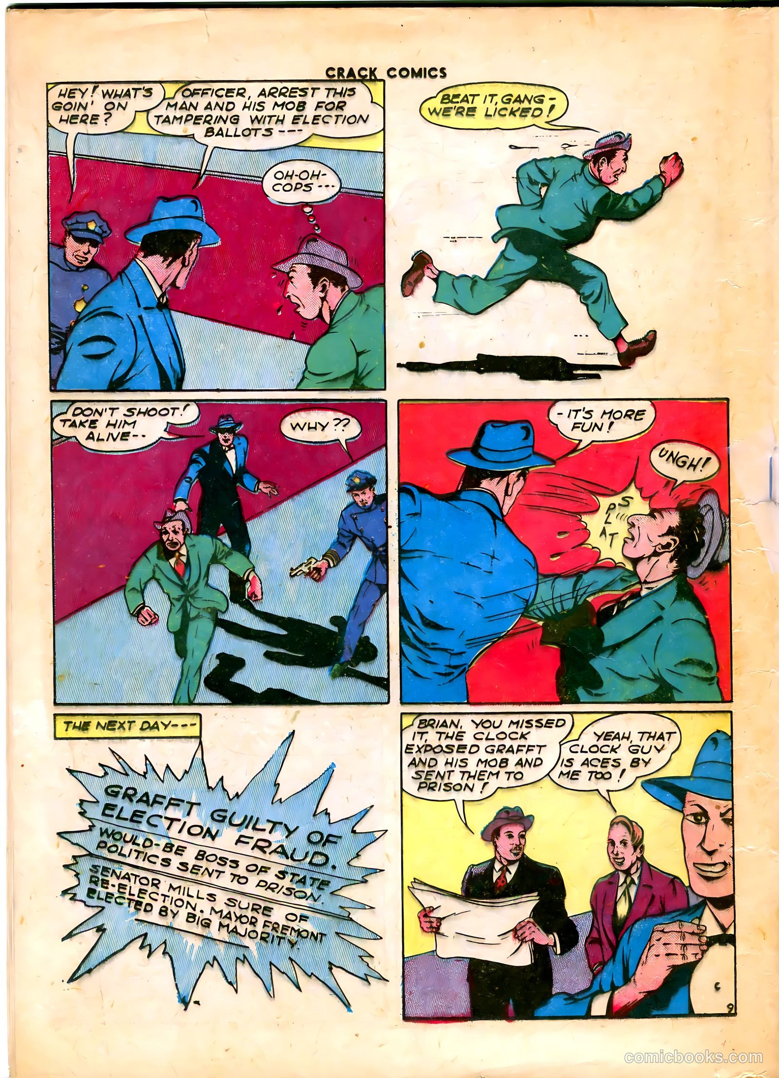 Crack Comics #32 (1943) — page 58 of 60