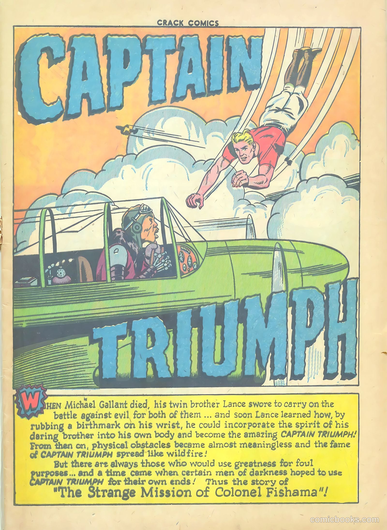 Crack Comics #33 (1944) — page 3 of 60