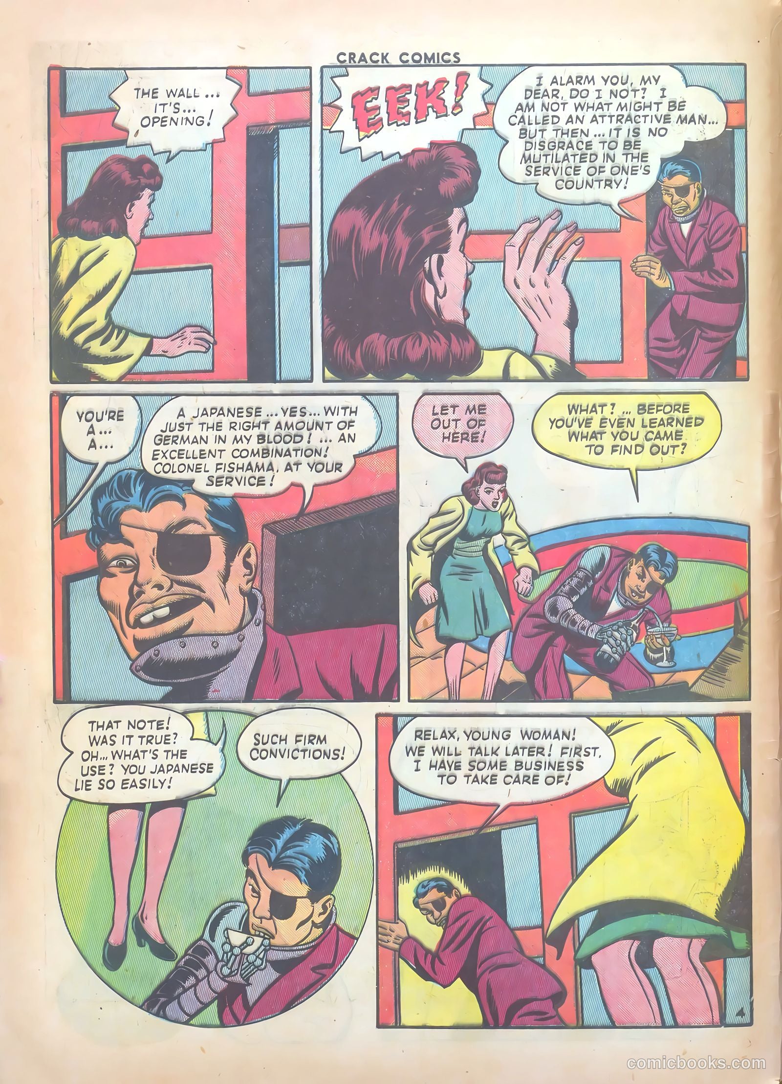 Crack Comics #33 (1944) — page 6 of 60