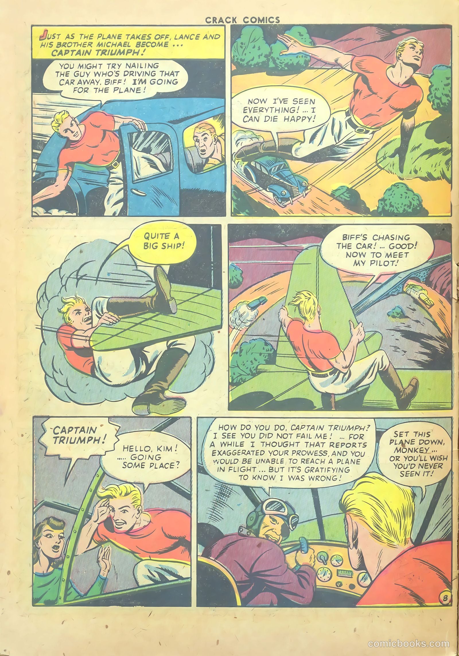 Crack Comics #33 (1944) — page 10 of 60