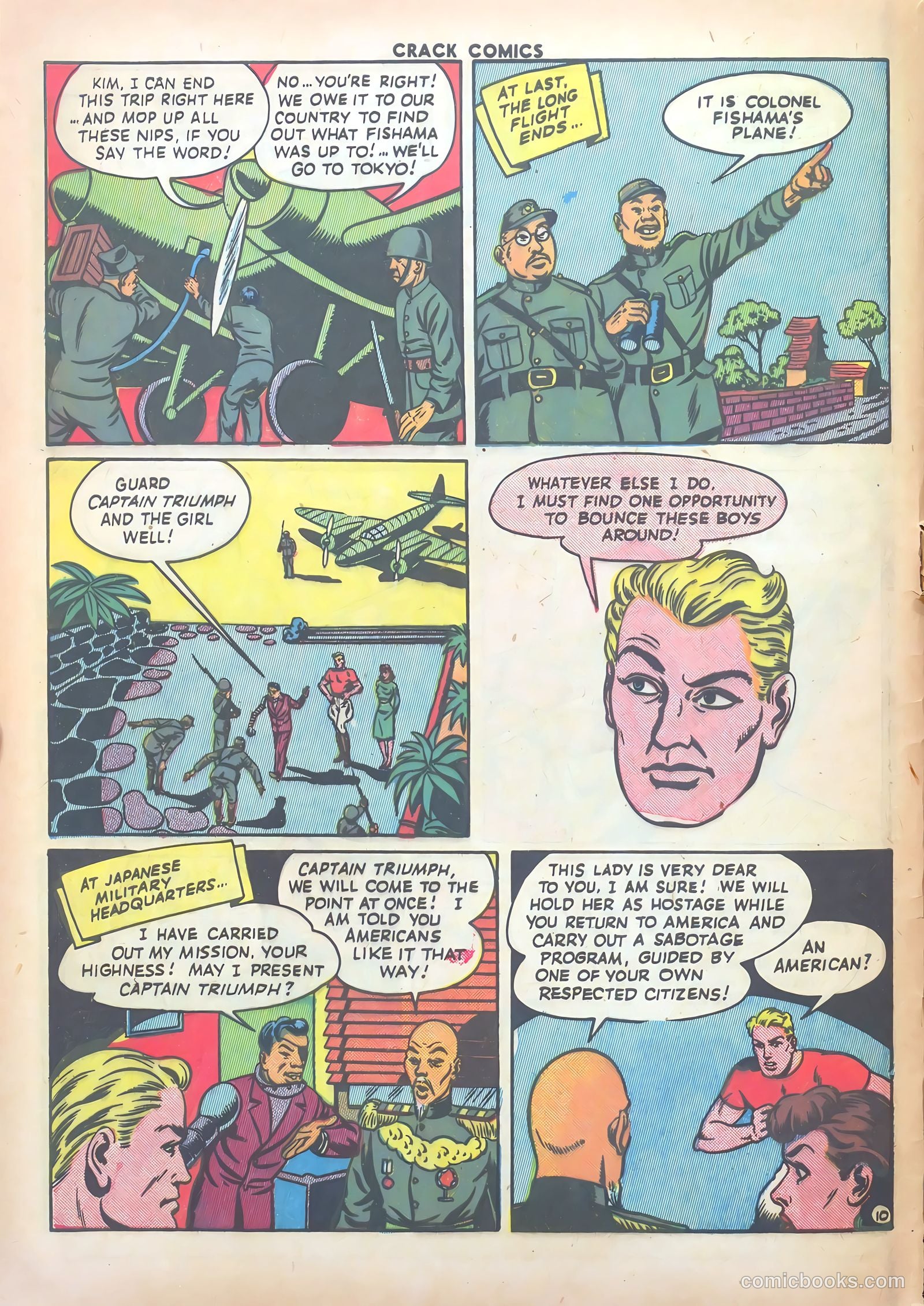 Crack Comics #33 (1944) — page 12 of 60