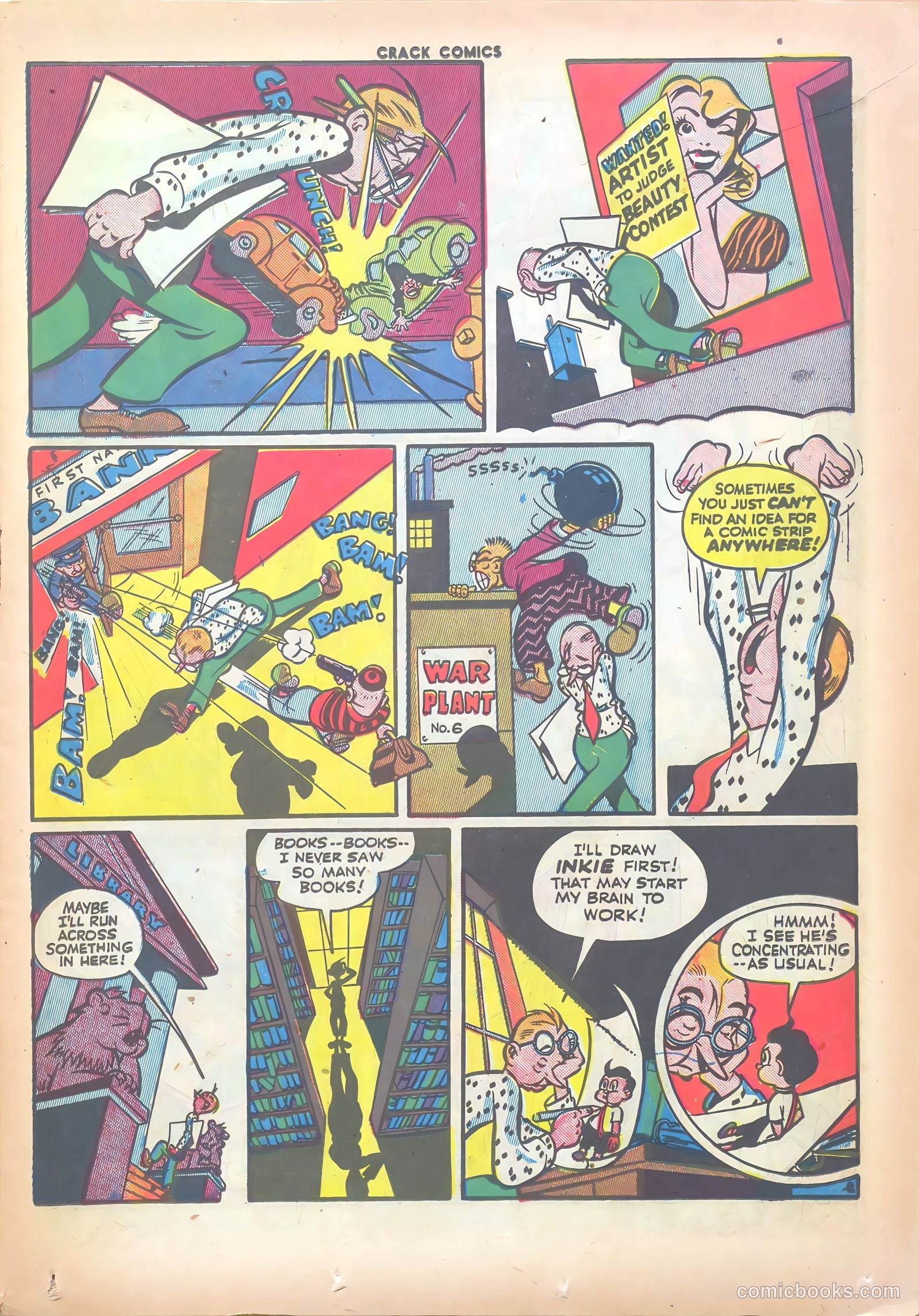Crack Comics #33 (1944) — page 19 of 60