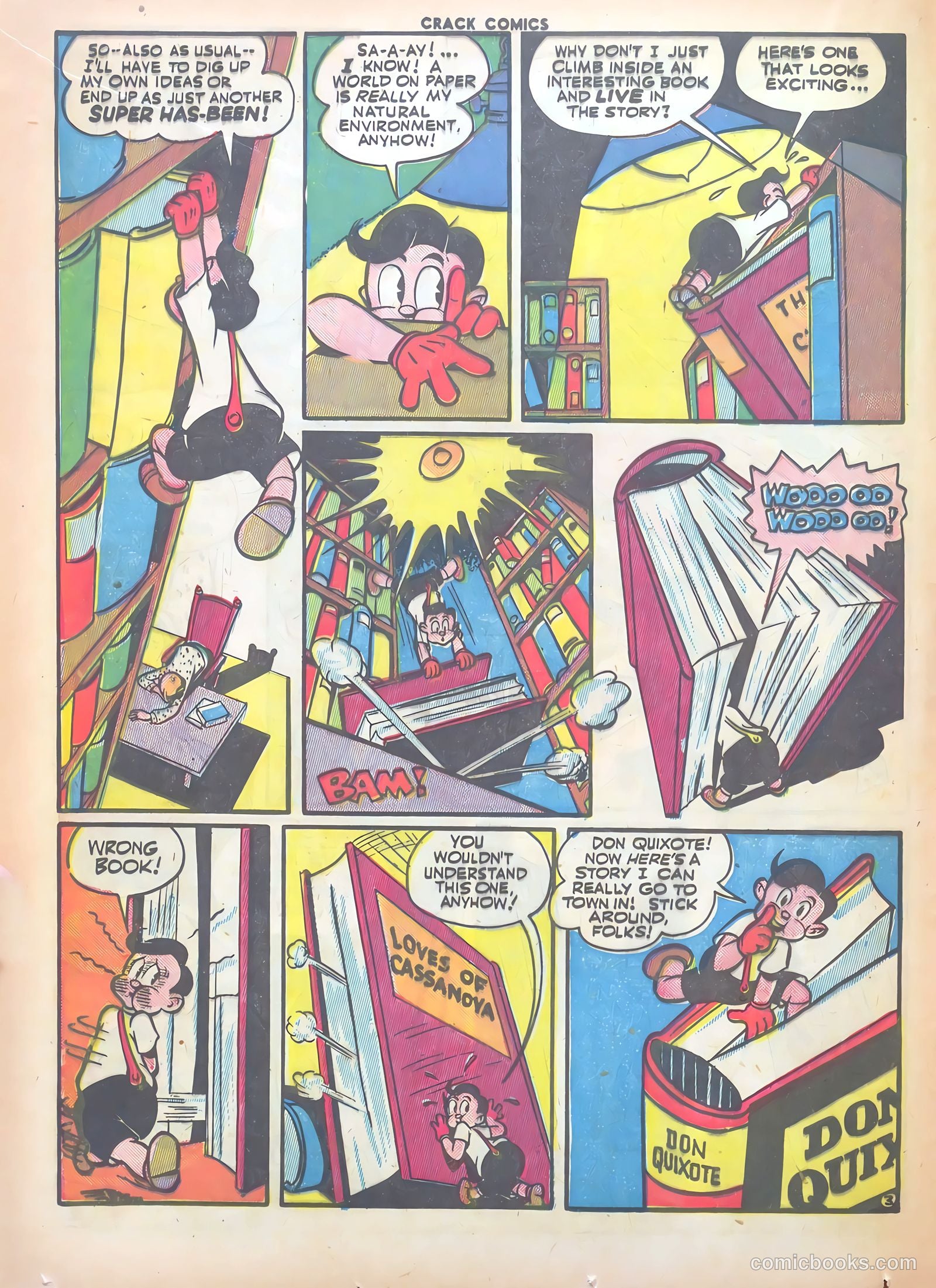 Crack Comics #33 (1944) — page 20 of 60