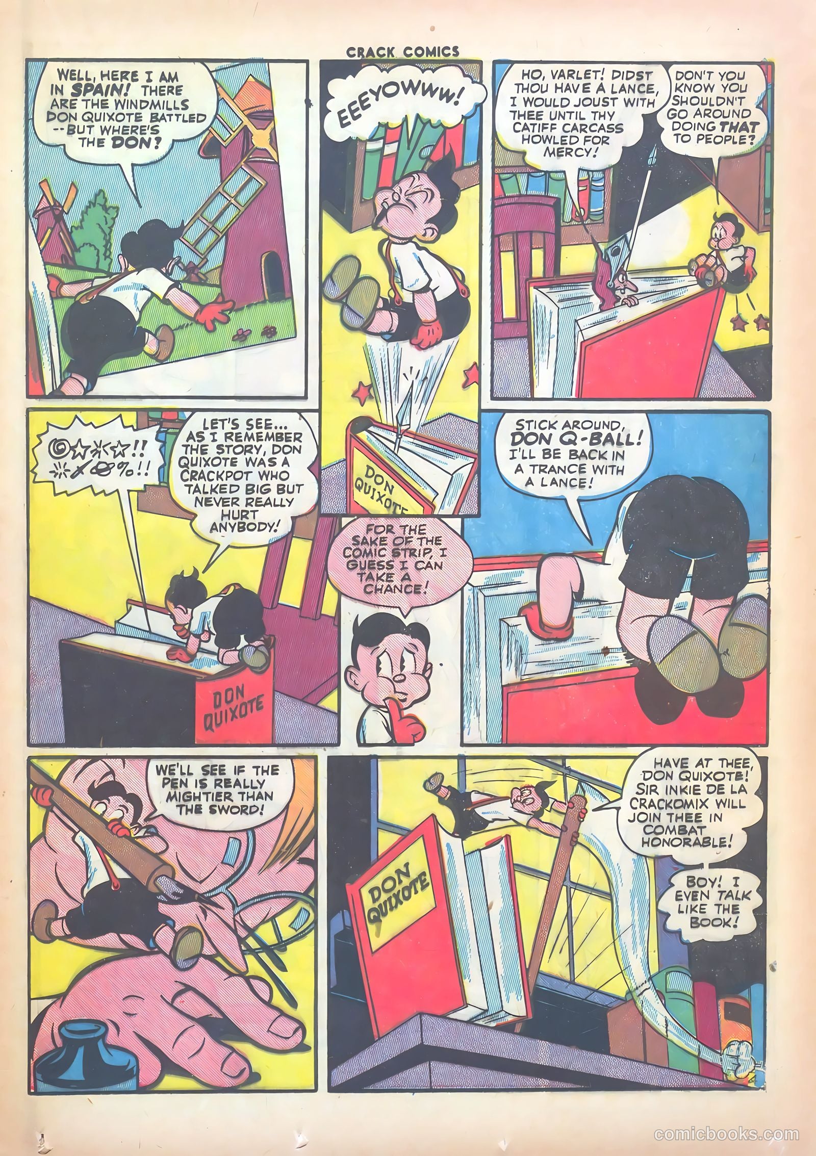 Crack Comics #33 (1944) — page 21 of 60