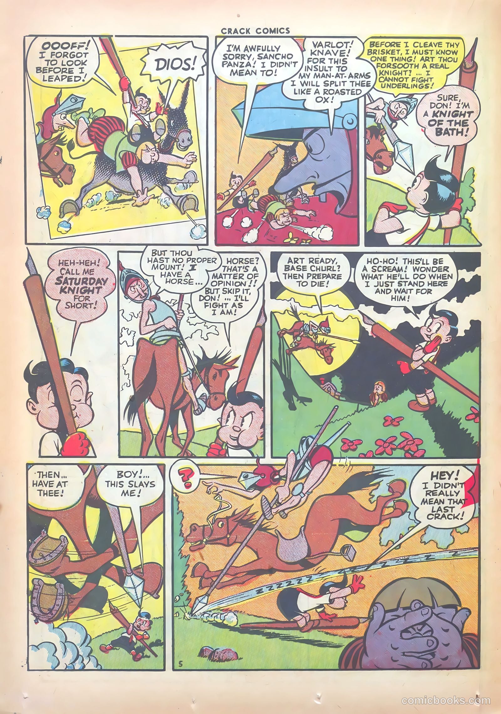 Crack Comics #33 (1944) — page 22 of 60