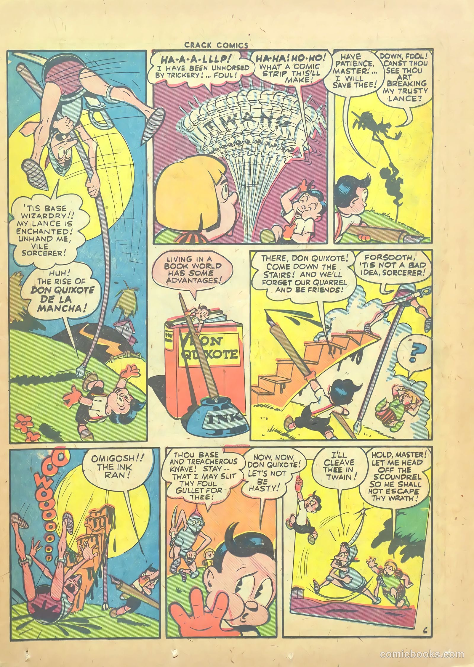 Crack Comics #33 (1944) — page 23 of 60