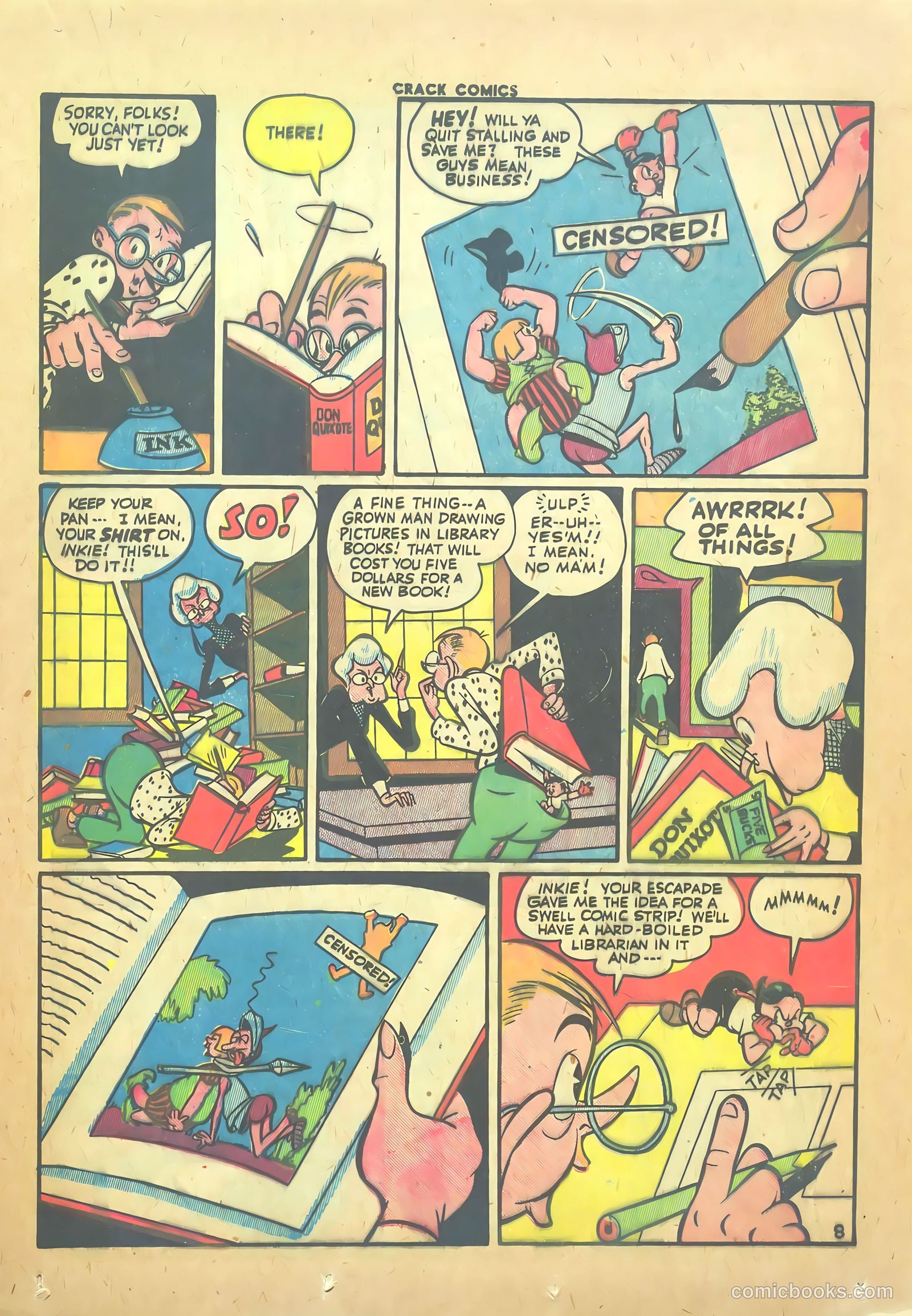 Crack Comics #33 (1944) — page 25 of 60
