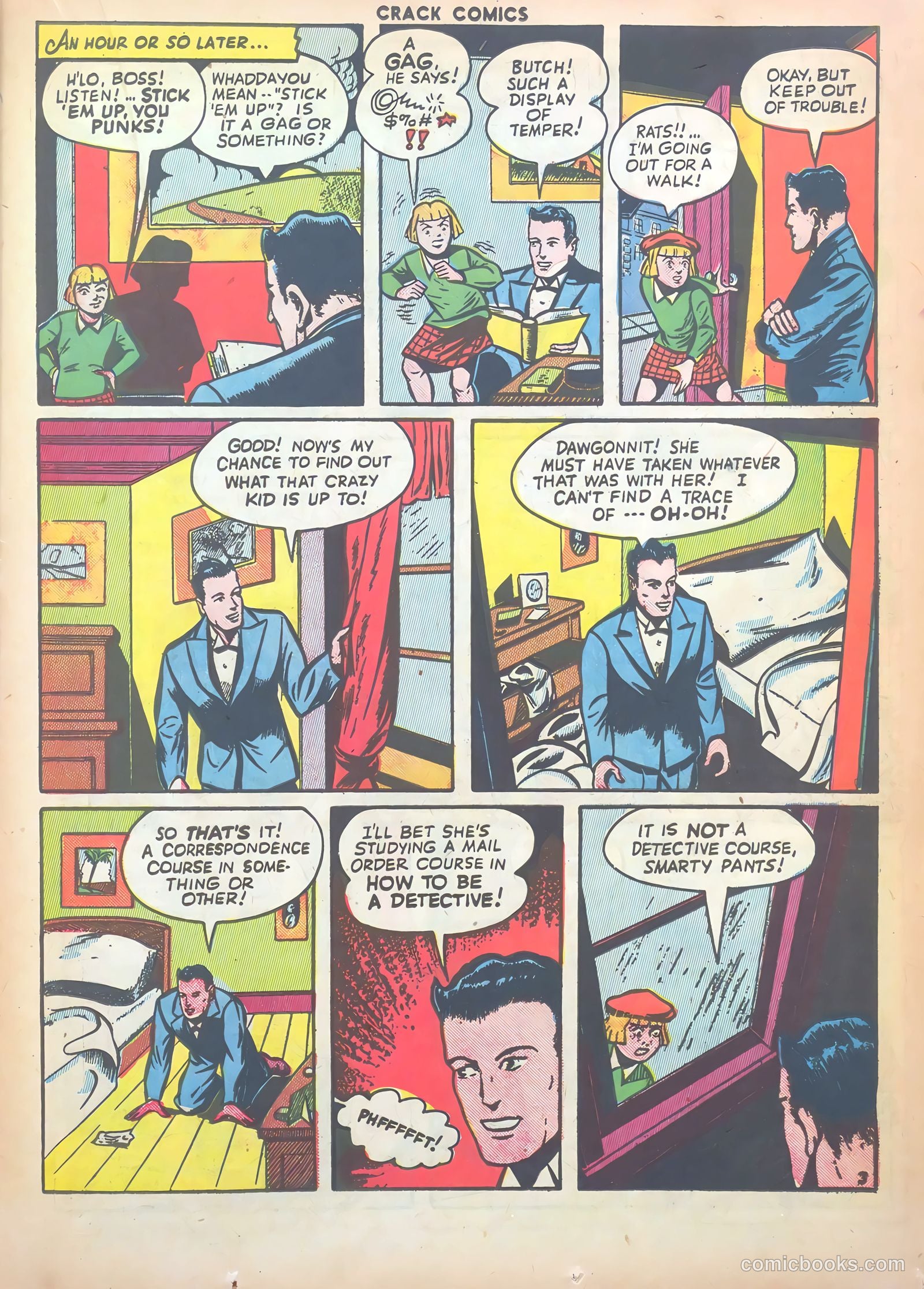 Crack Comics #33 (1944) — page 33 of 60