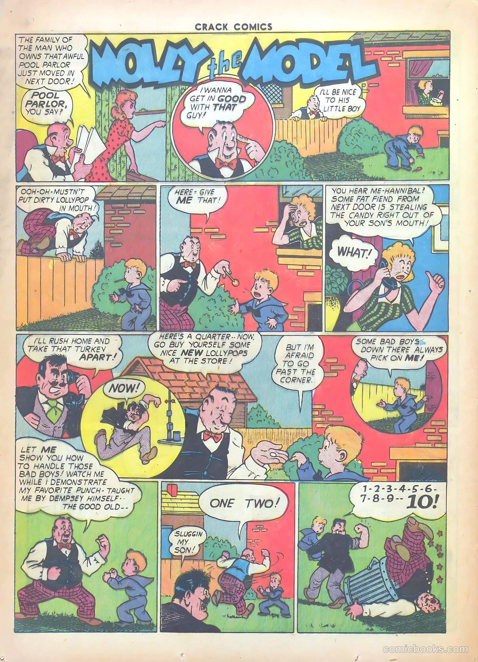 Crack Comics #33 (1944) — page 40 of 60