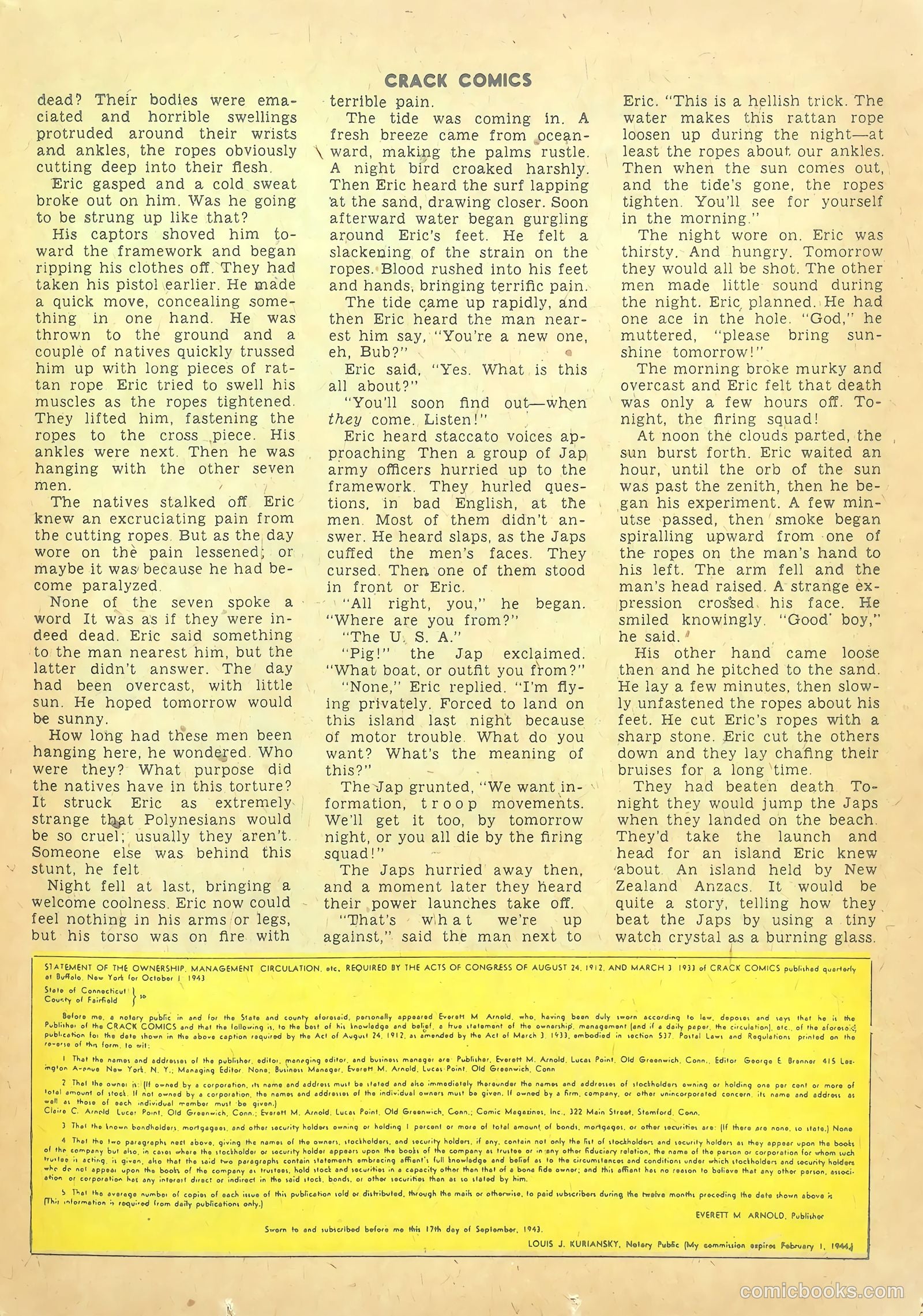 Crack Comics #33 (1944) — page 43 of 60