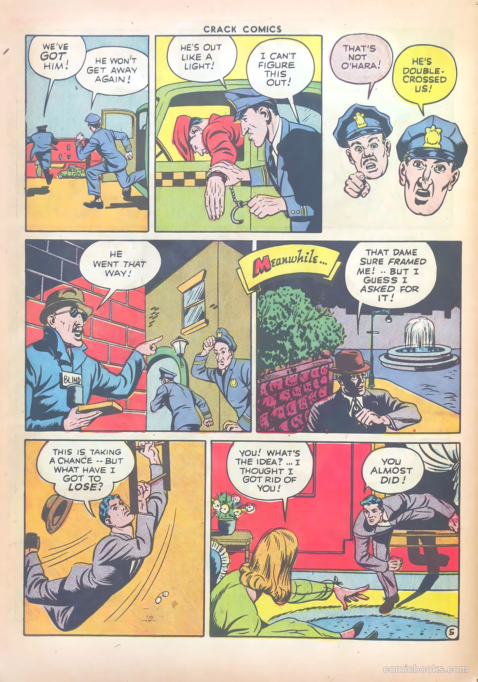 Crack Comics #33 (1944) — page 50 of 60