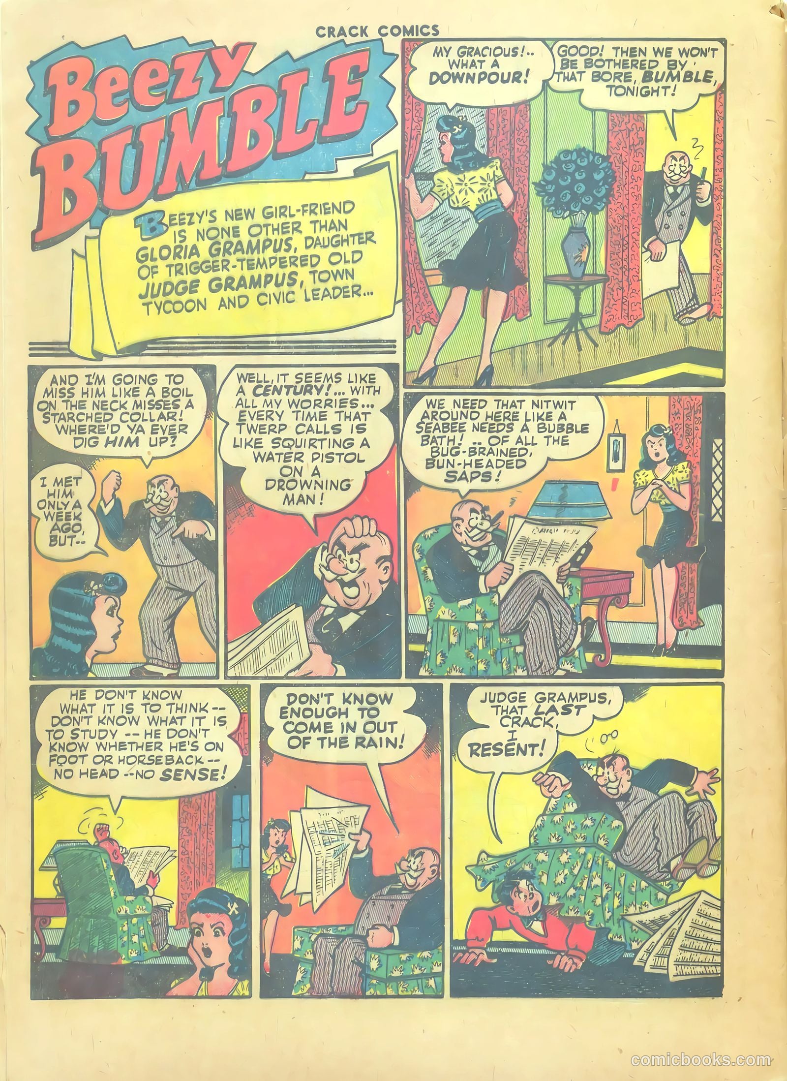 Crack Comics #33 (1944) — page 52 of 60