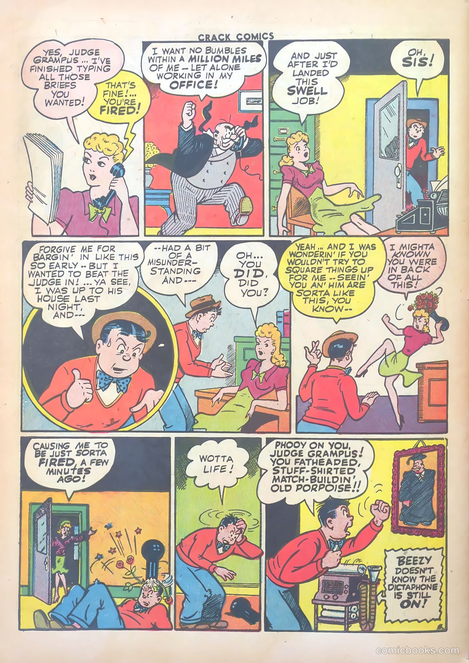 Crack Comics #33 (1944) — page 56 of 60