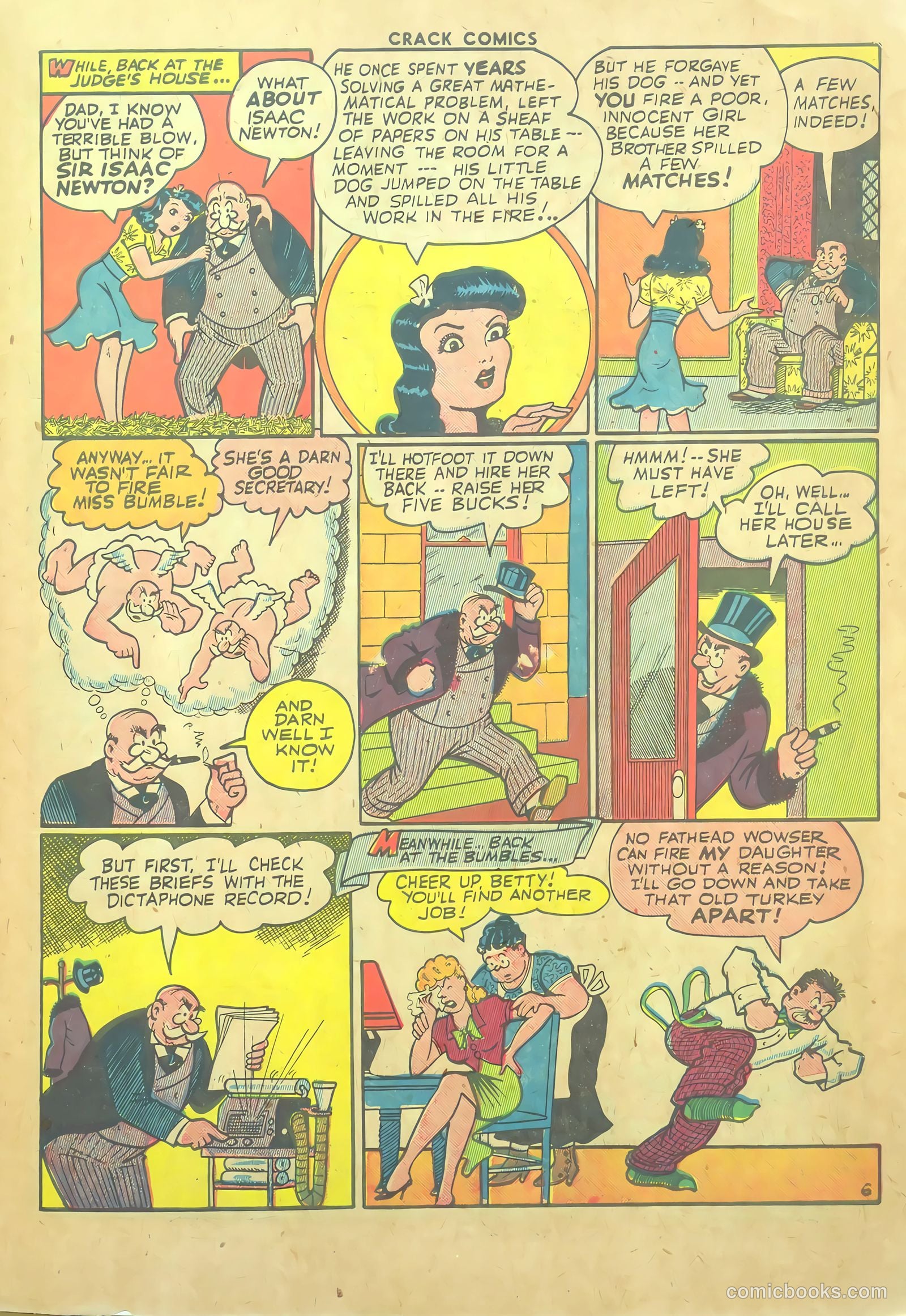 Crack Comics #33 (1944) — page 57 of 60