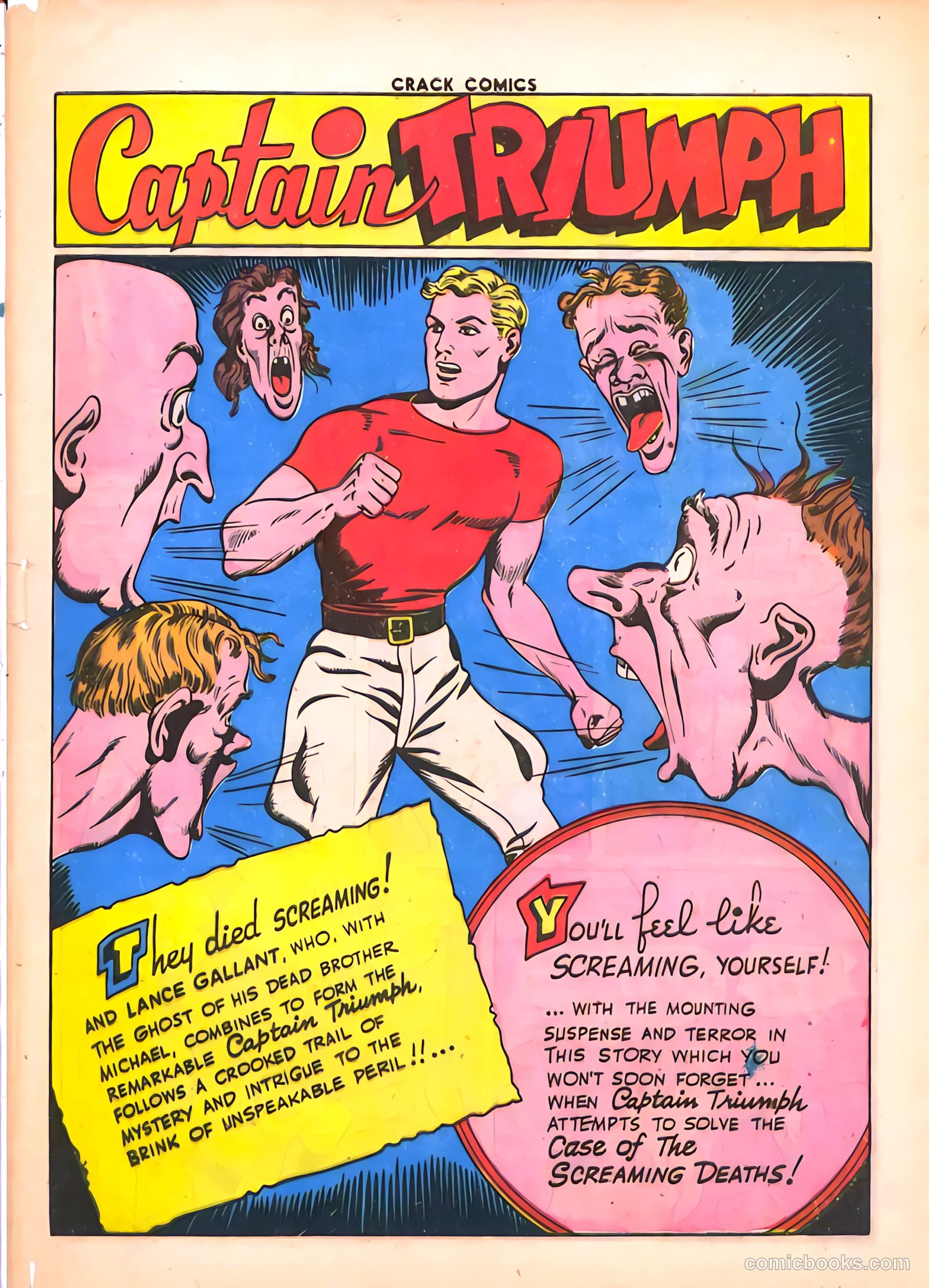 Crack Comics #34 (1944) — page 3 of 60