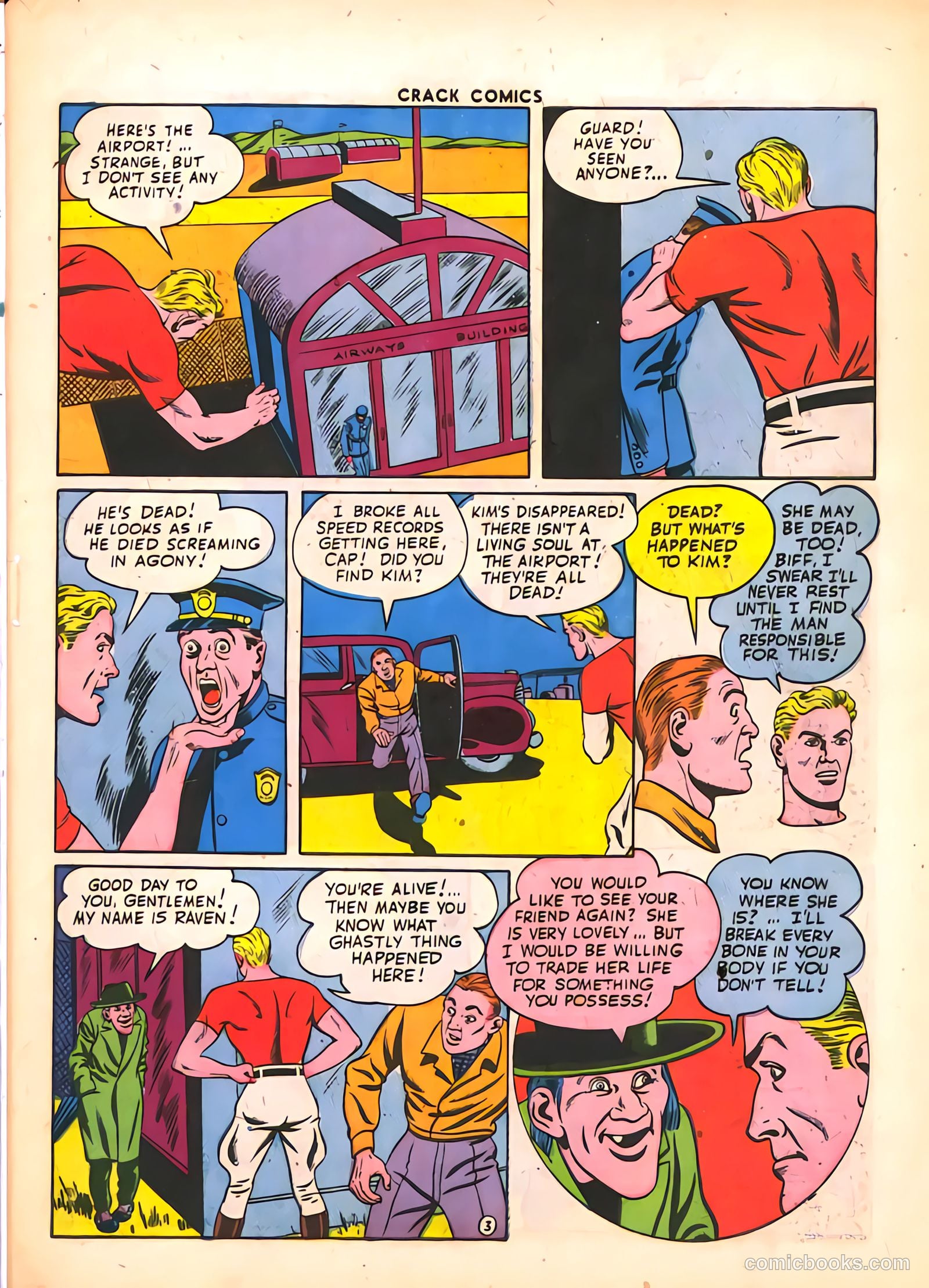 Crack Comics #34 (1944) — page 5 of 60